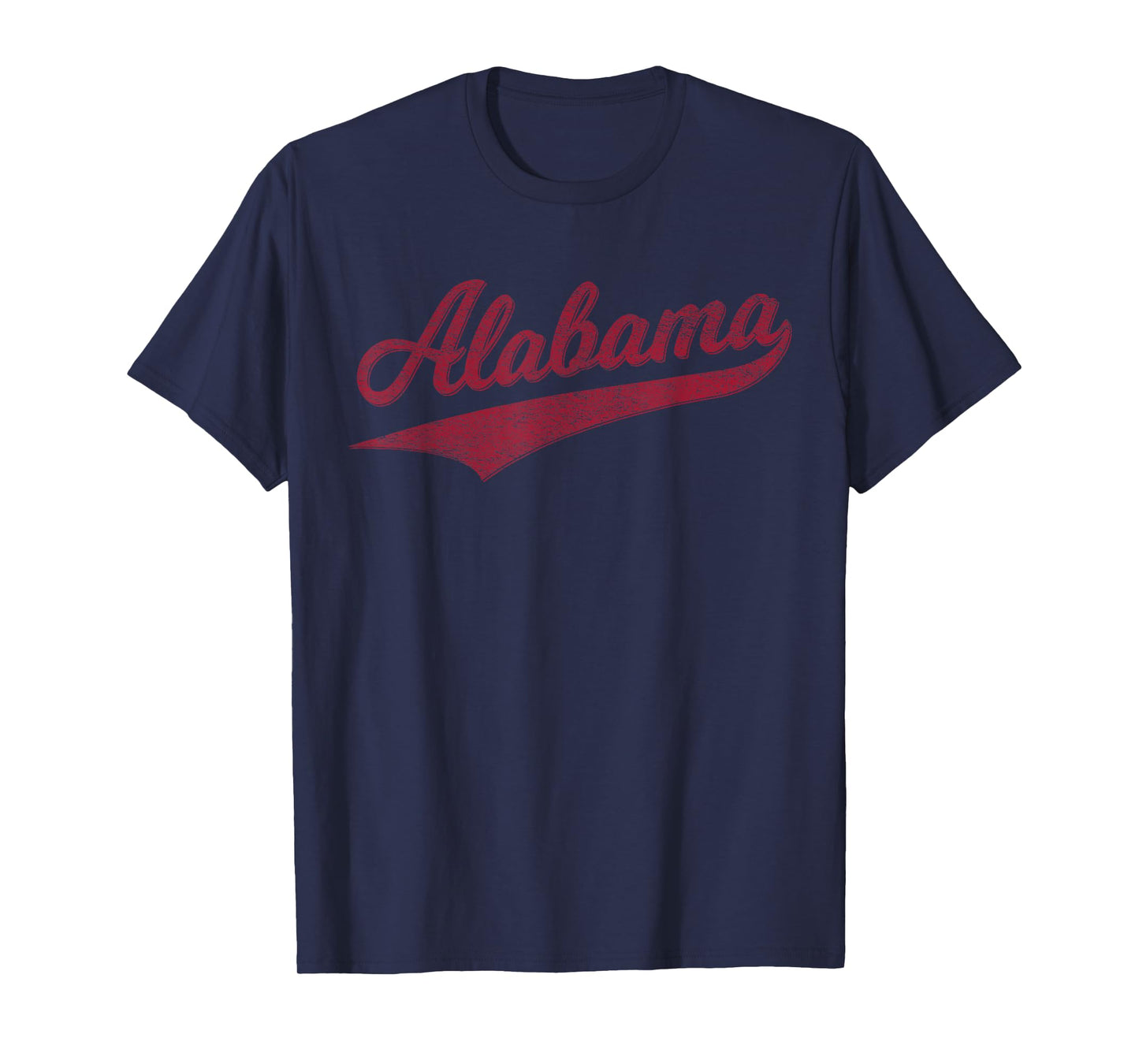 ALABAMA VARSITY SCRIPT CLASSIC SPORTS JERSEY STYLE T-Shirt