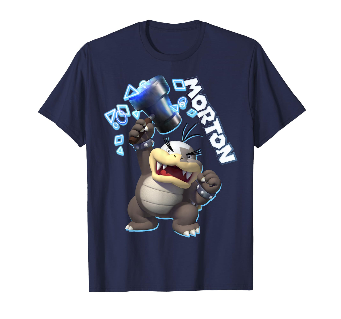 Super Mario Morton Action Pose Logo T-Shirt