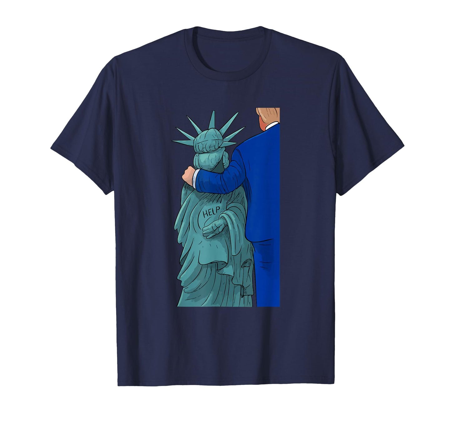 No Kings Statue of Liberty Resist T-Shirt