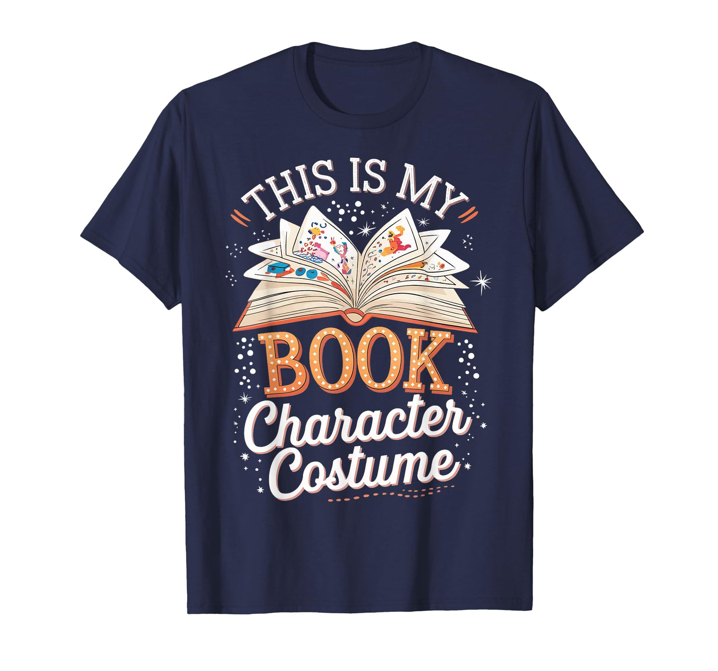 This Is My Book Character Costume T-Shirt