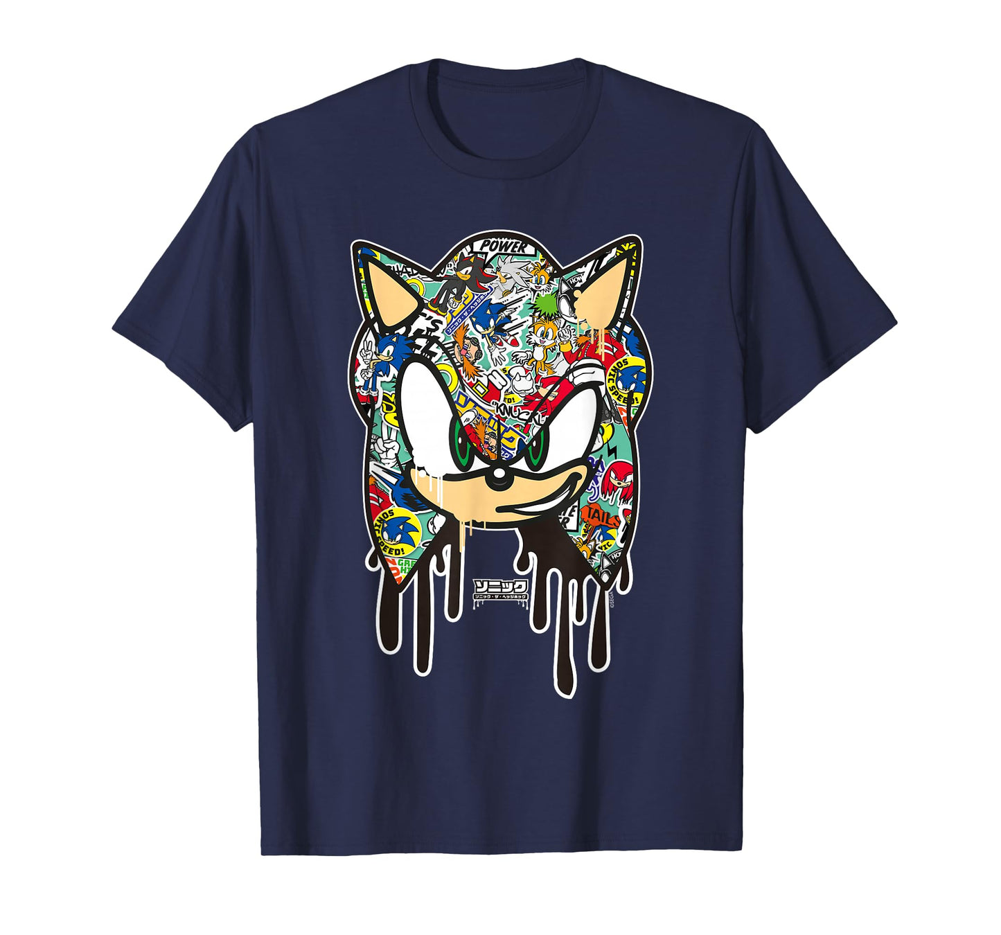 Sonic the Hedgehog - Sticker Sonic T-Shirt
