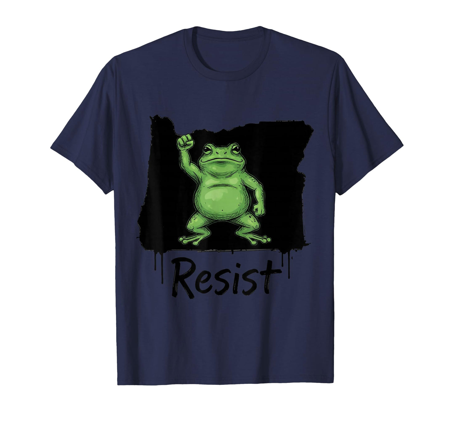 Portland Frog Protest Shirt Funny Portland Frog Protest T-Shirt