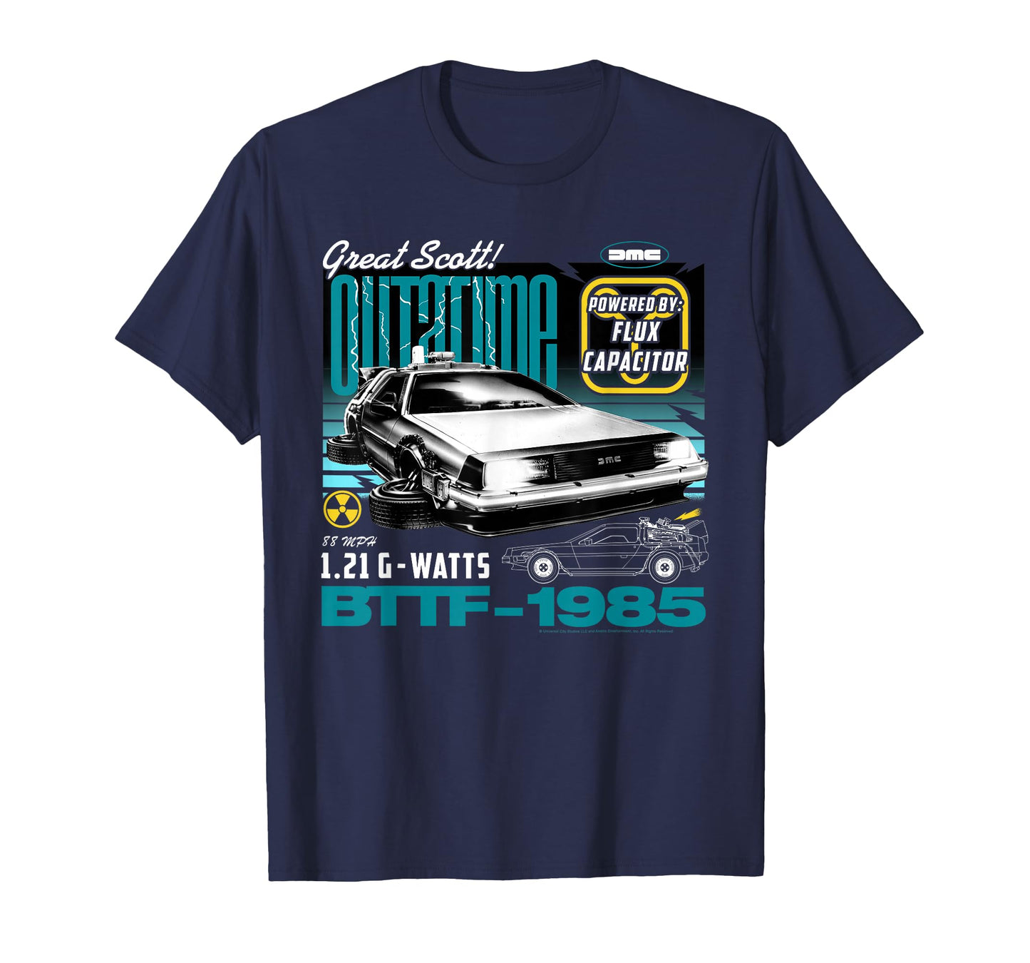 Back to the Future Flux Capacitor T-Shirt