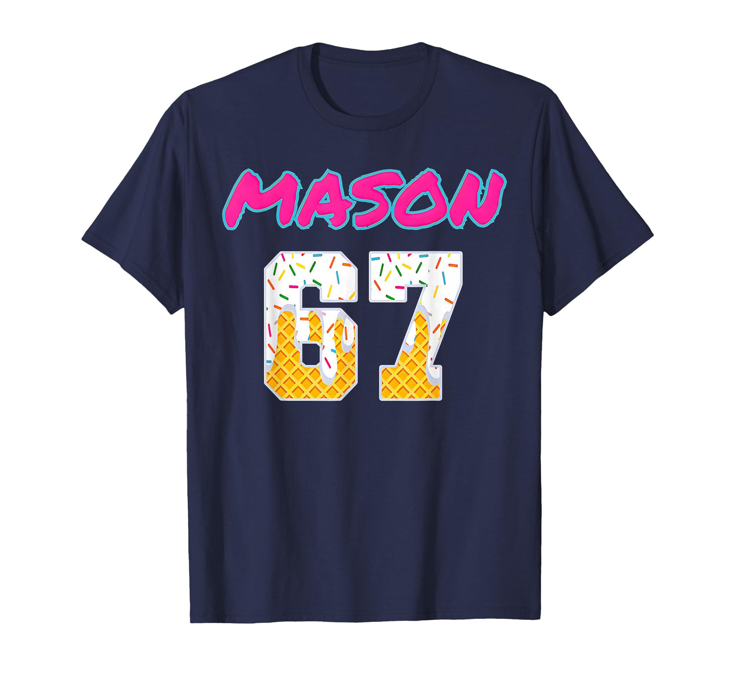 67 Baseball Meme Slang Viral Trend T-Shirt