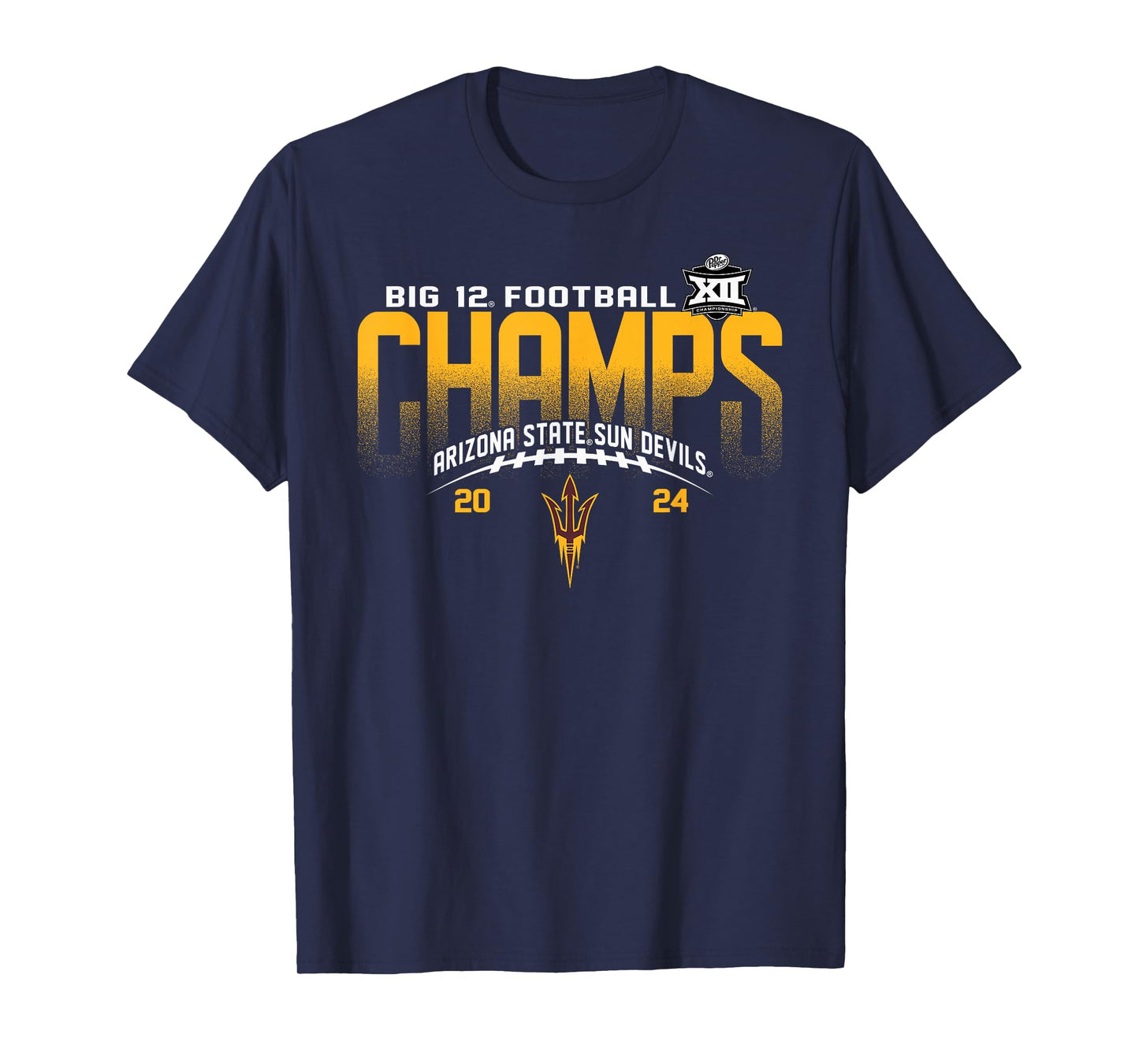Arizona State Sun Devils Big 12 Champs 2024 Football Icon T-Shirt