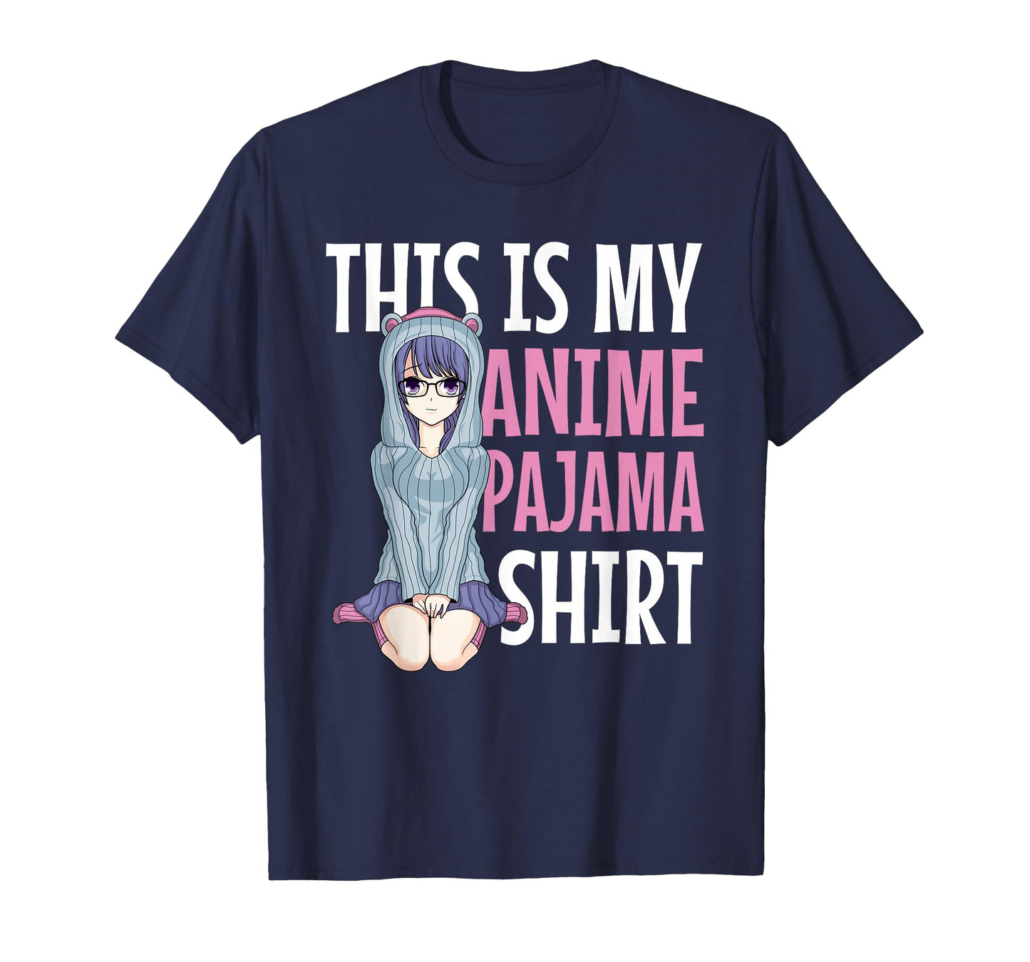 This Is My Anime Pajama Shirt - Pajamas For Teen Girls Gift T-Shirt