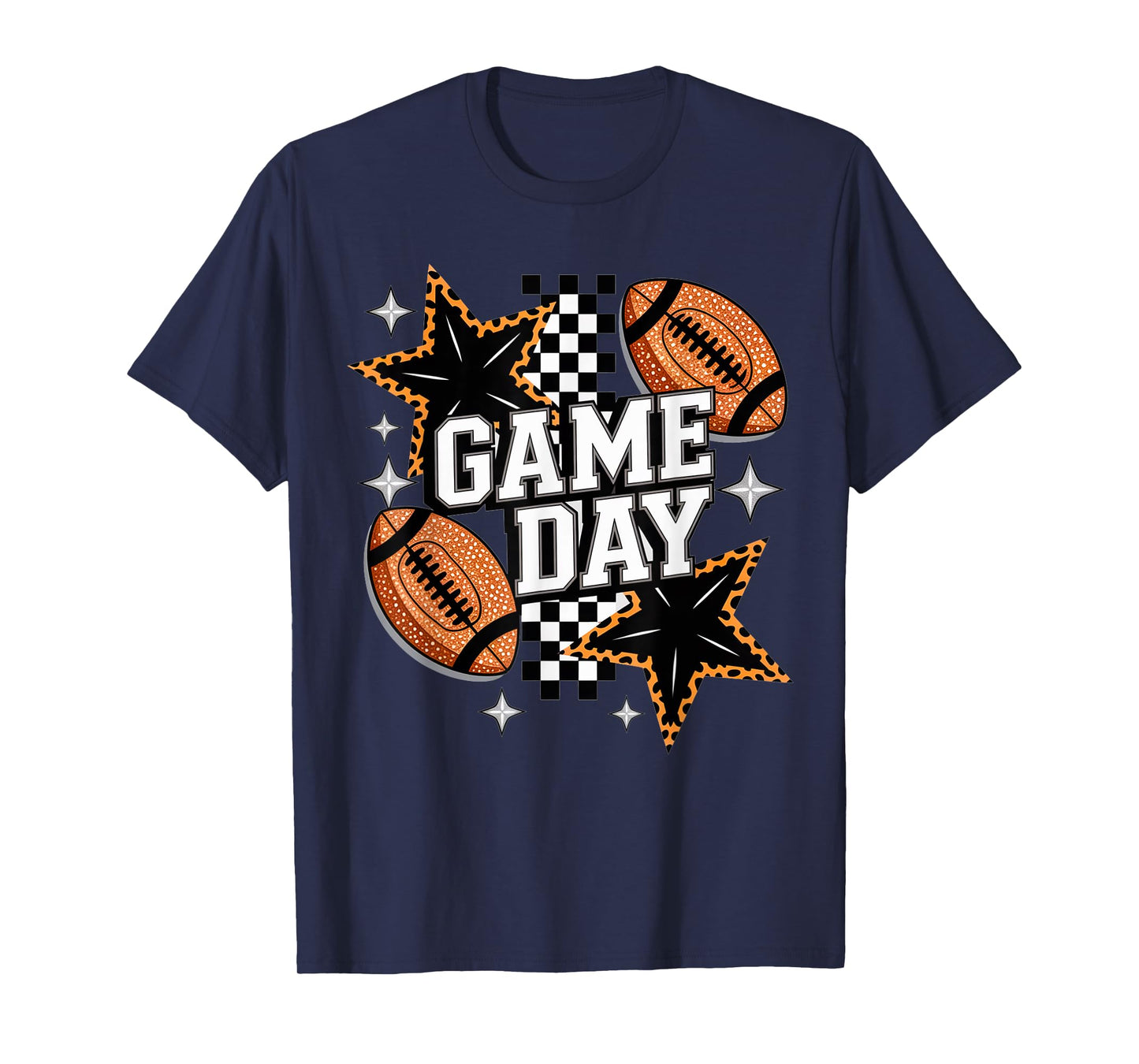 Football Mom Sports Lovers Game Day Football Mama Season T-Shirt