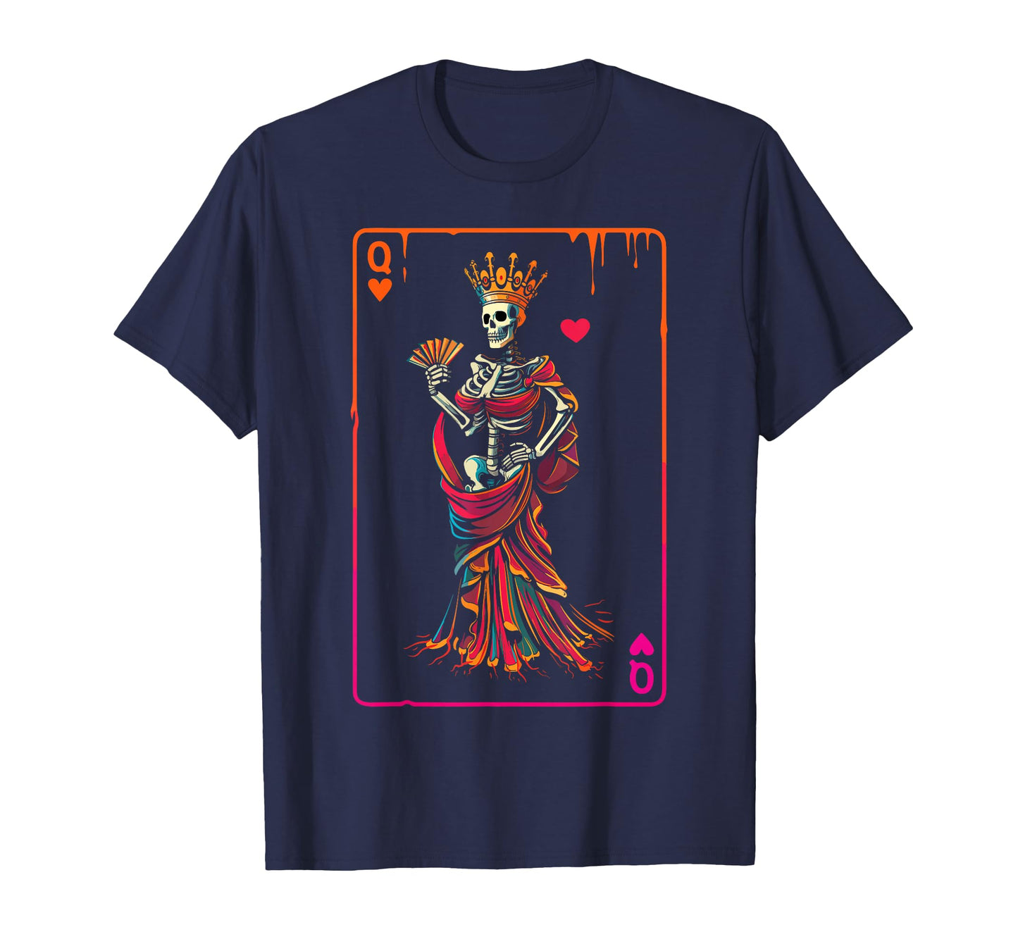 Queen of Hearts Halloween Costume Valentines Card Couple Set T-Shirt