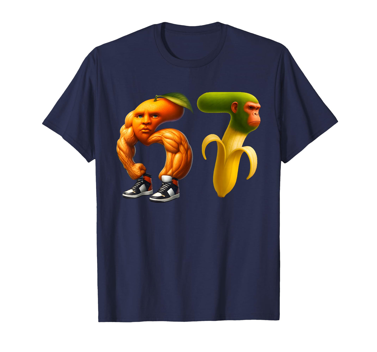67 Six Seven Italian Brainrot Meme Couple Matching Christmas T-Shirt