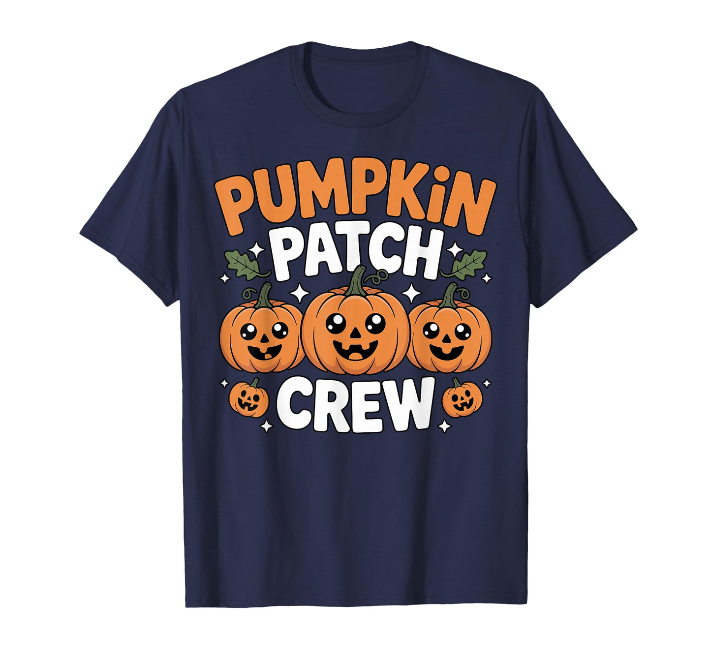 Pumpkin Patch Crew Matching Family Fall Autumn T-Shirt