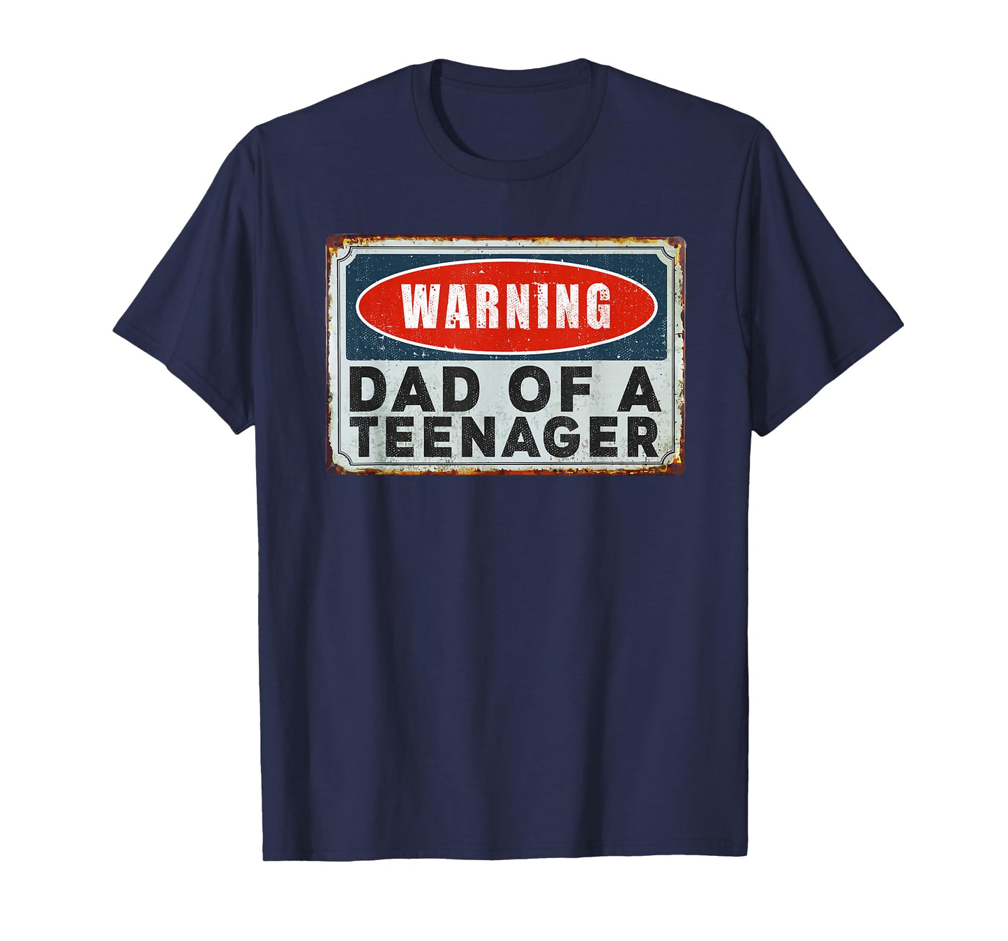 Warning Dad Of A Teenager Funny 13 Years Old Teenage Humor T-Shirt