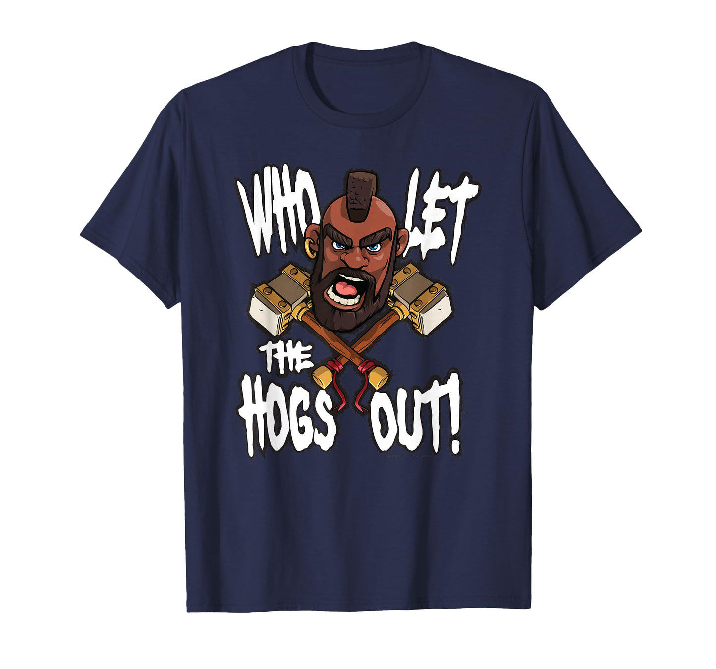 Clash of Clans Who Let The Hogs Out! Hog Rider T-Shirt