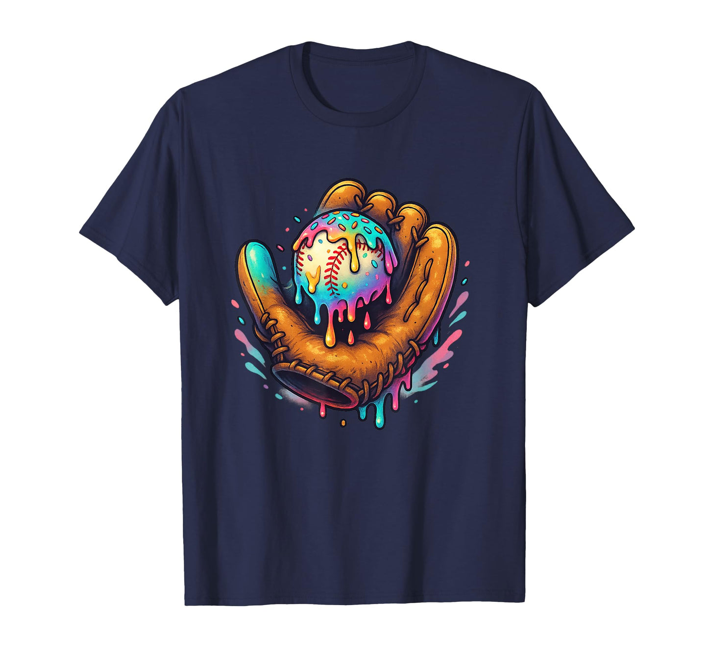 Baseball Drip Baseball Lifestyle 101 Apparel Youth Icecream T-Shirt