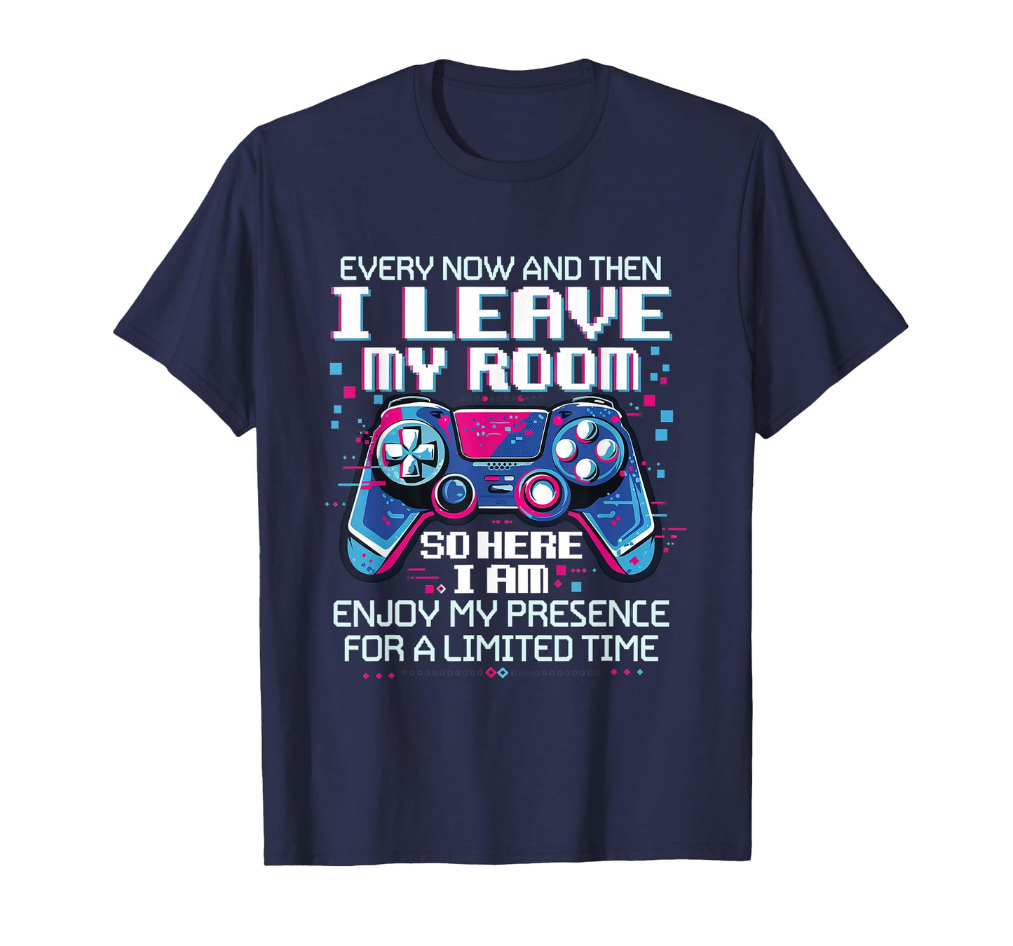 Funny Gamer For Teen Boys Men Video Games Gaming T-Shirt