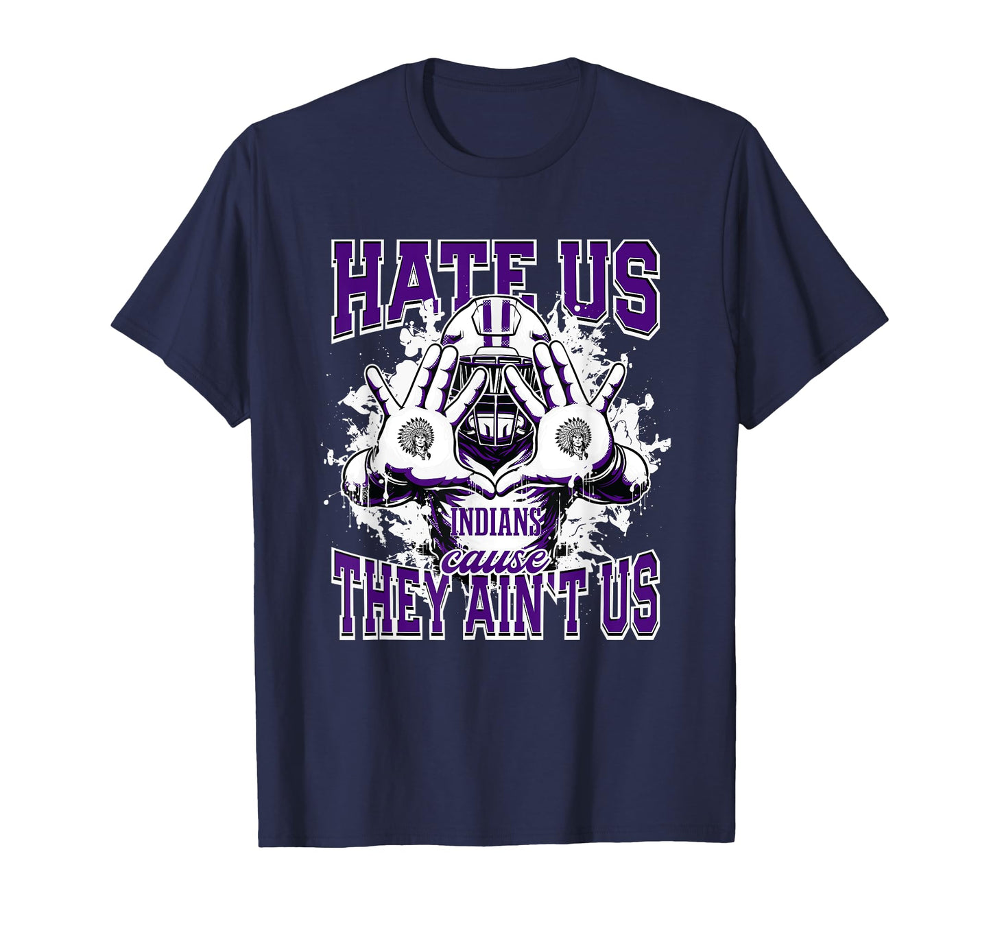 Shamokin Area Indians Logo Hate Us Cause They Ain't HS T-Shirt
