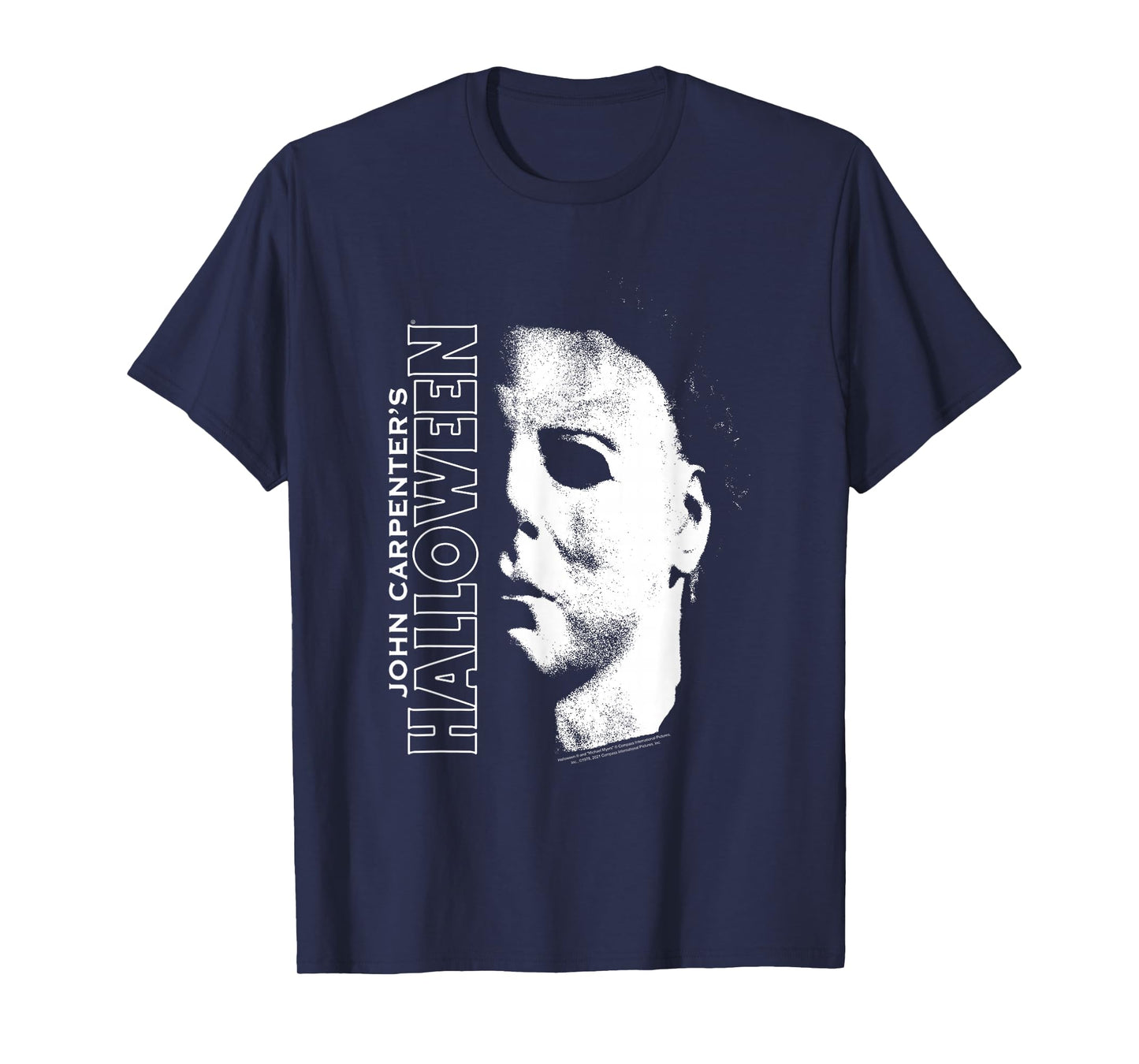 Halloween Michael Myers Large Face T-Shirt