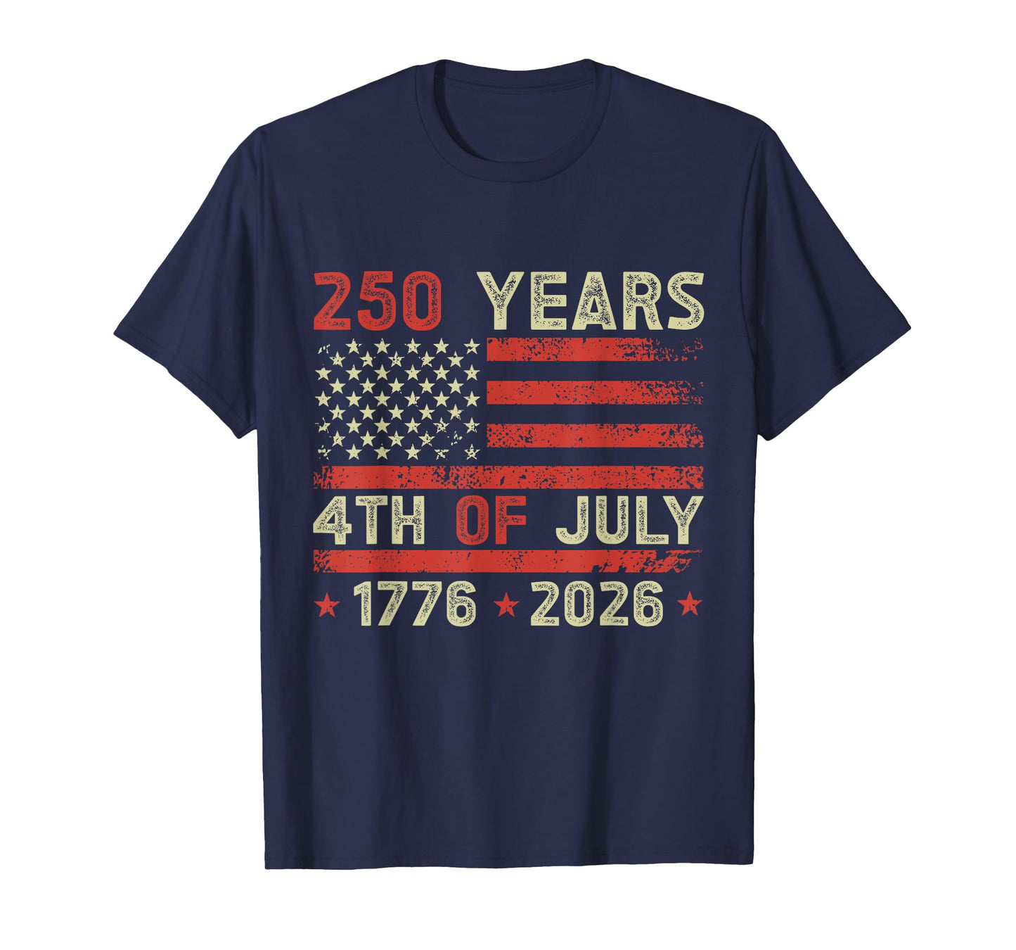 250th Anniversary 4th of July 2026 USA 250th Anniversary T-Shirt