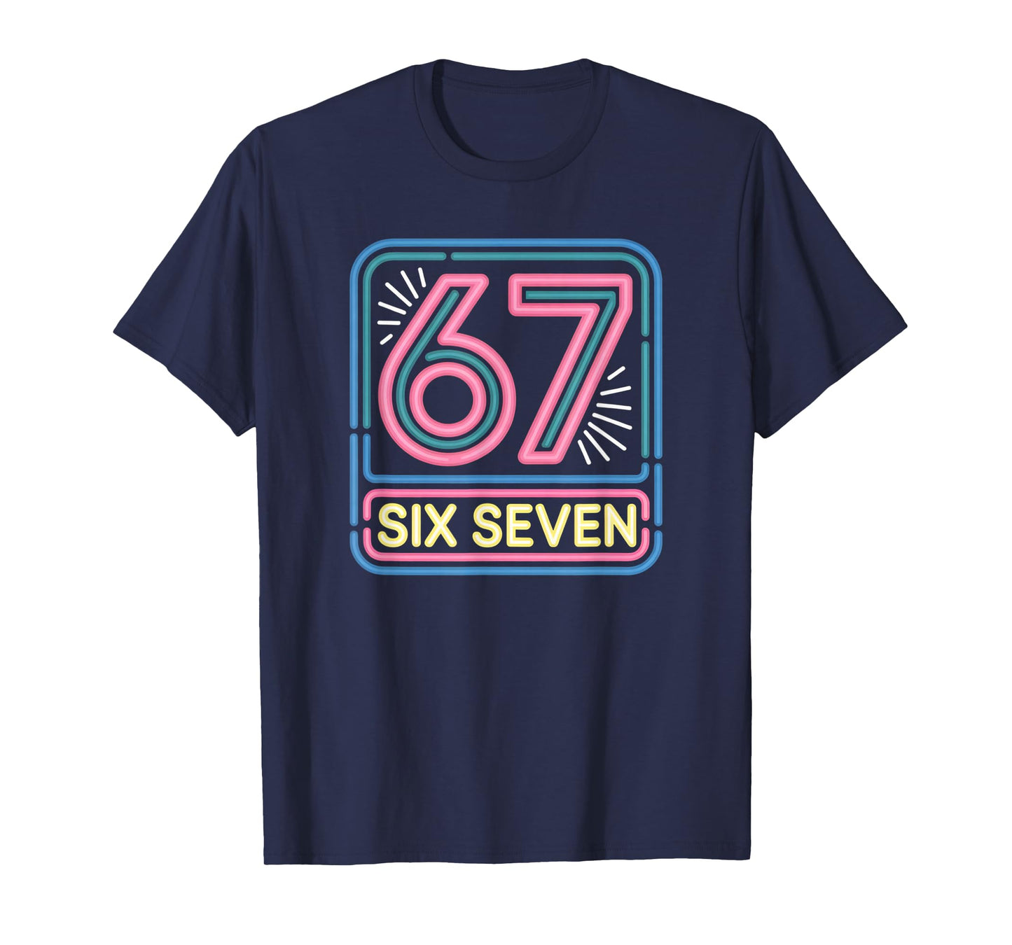 Six Seven 6 7 Meme Funny T-Shirt