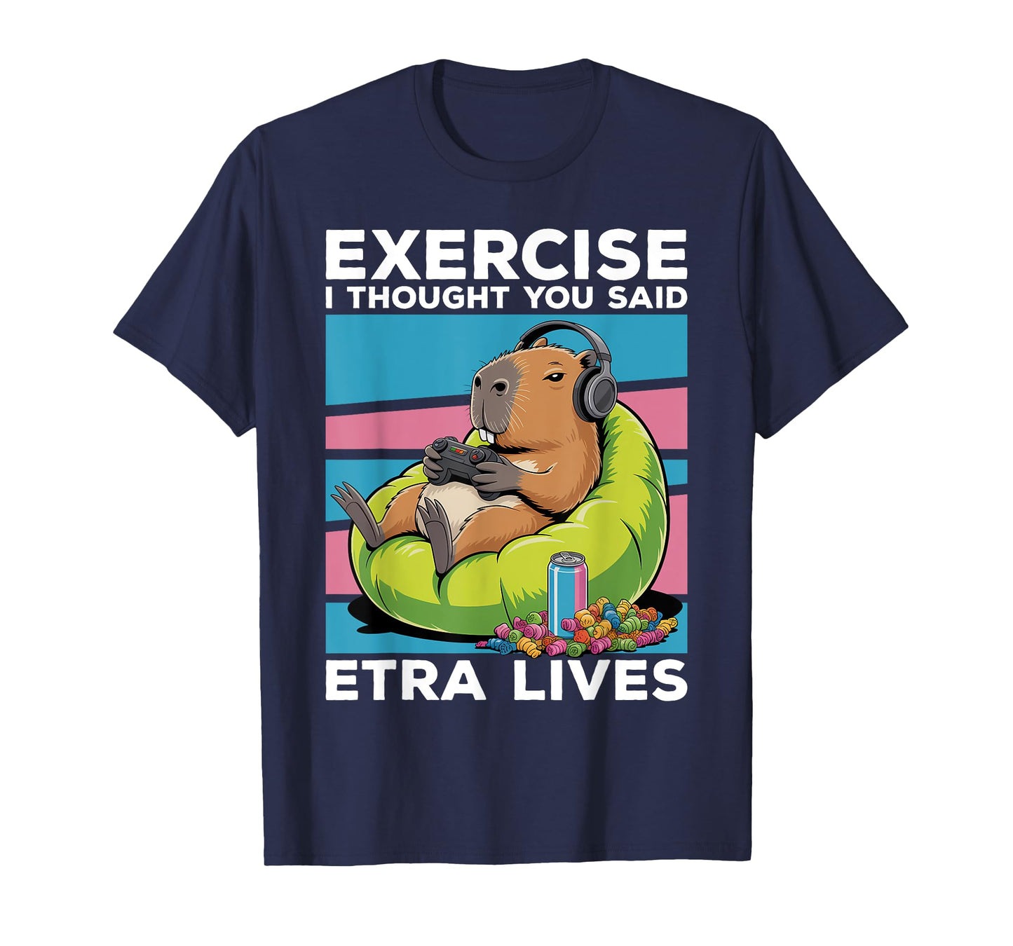 Gaming Capybara Gamer T-Shirt
