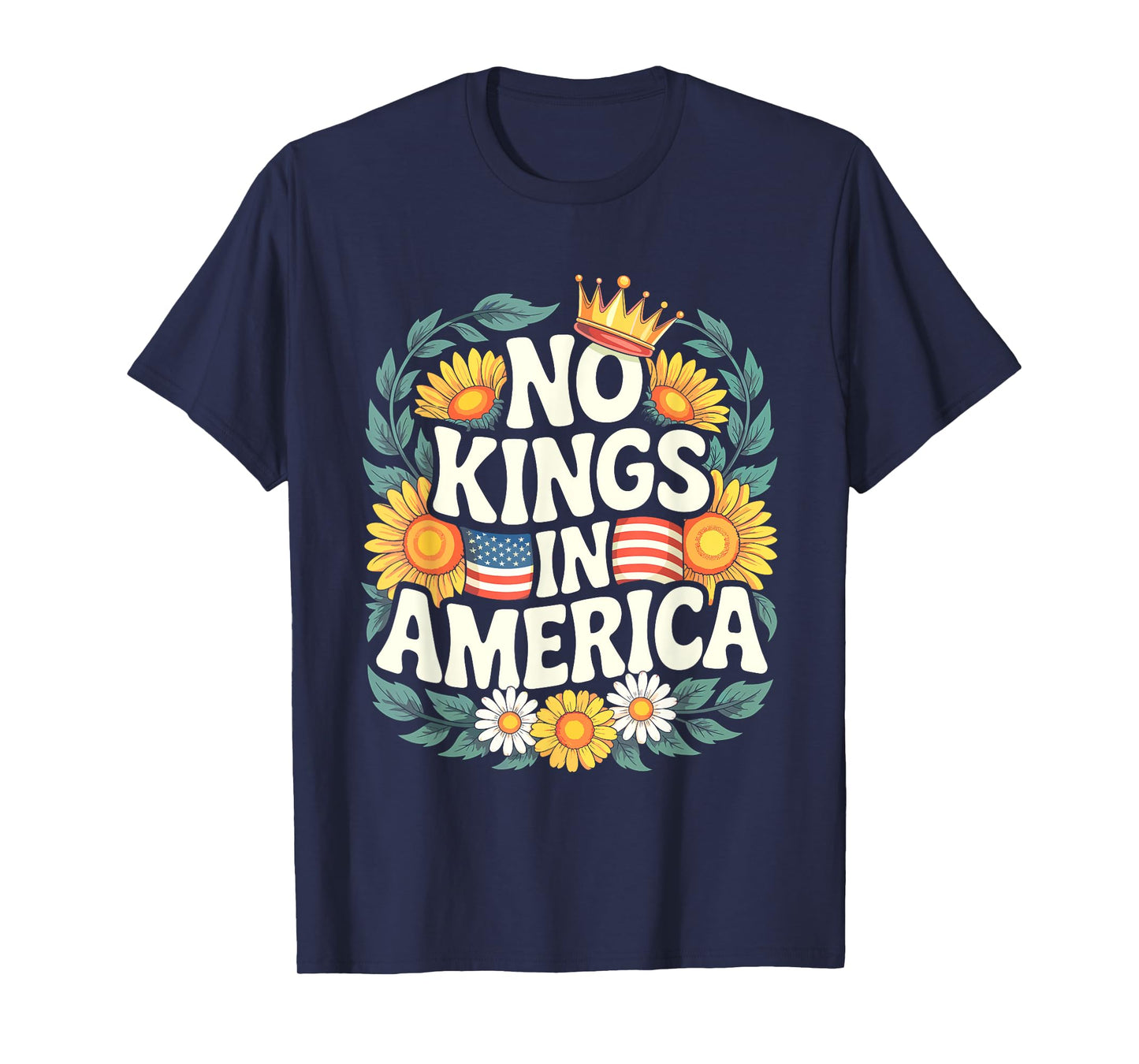 No Kings In America T-Shirt