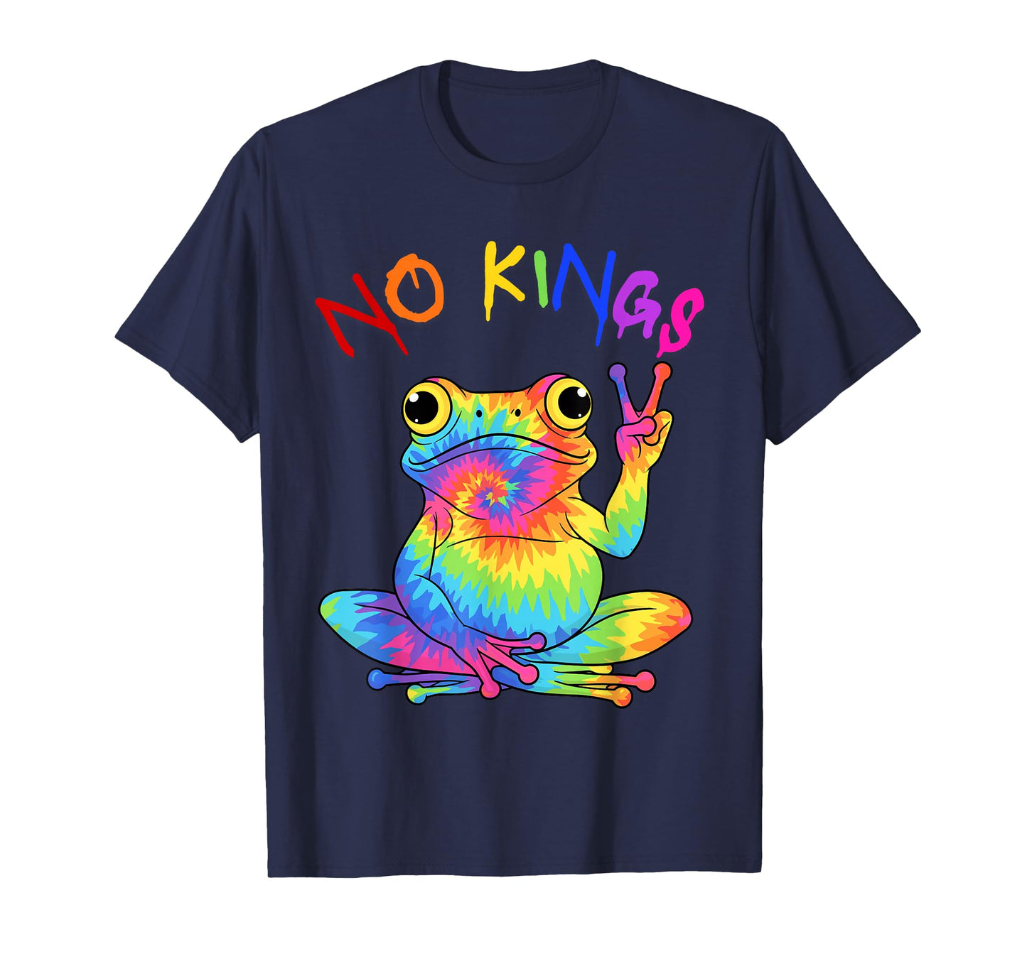 No Kings Frog Funny Portland T-Shirt
