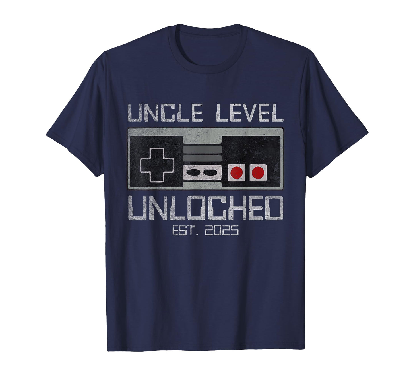 Uncle Level Unlocked 2025 Leveling Up Leveled Up To Uncle T-Shirt