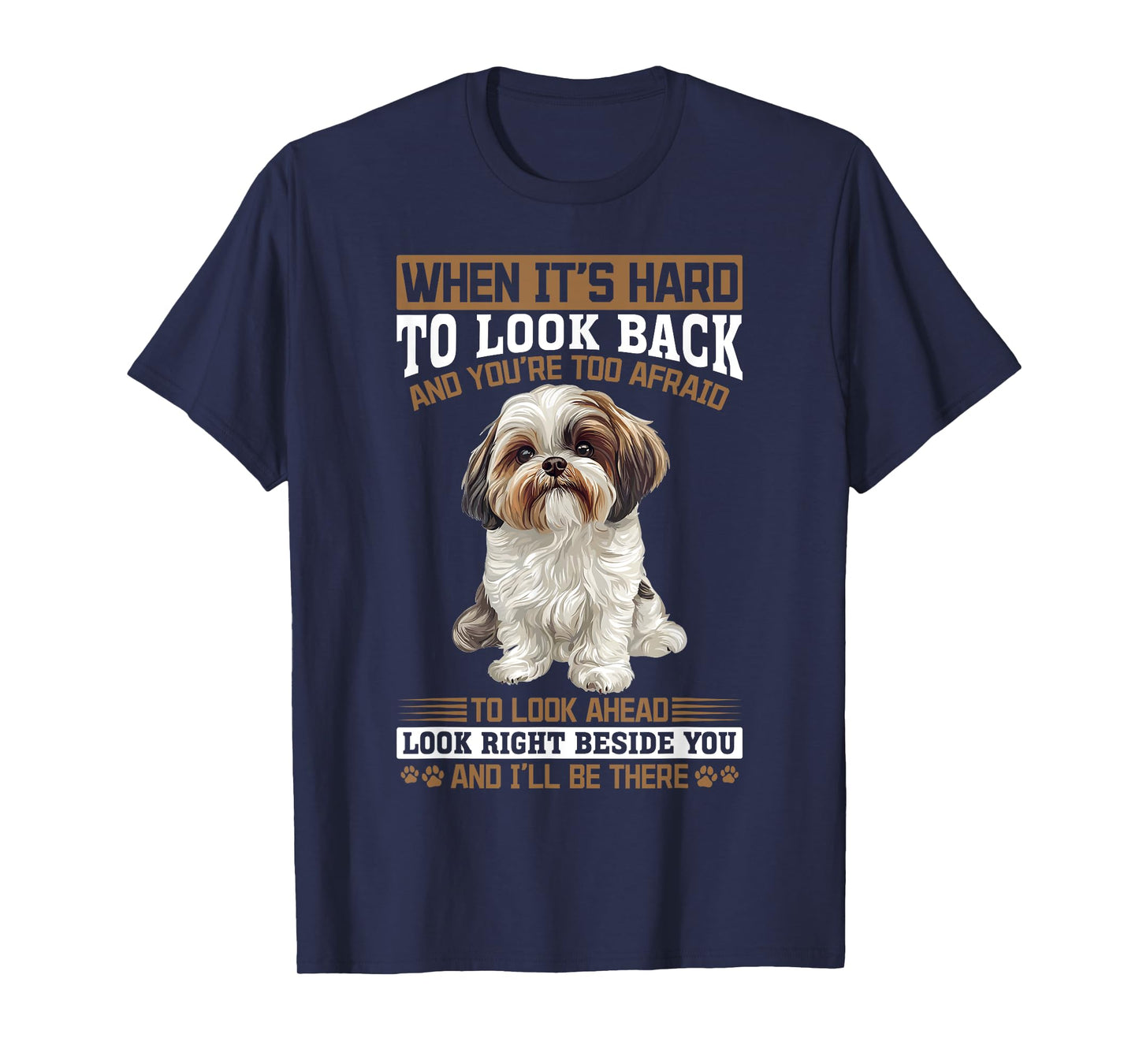 Shih Tzu Dog Owner T-Shirt for Men Women Kids