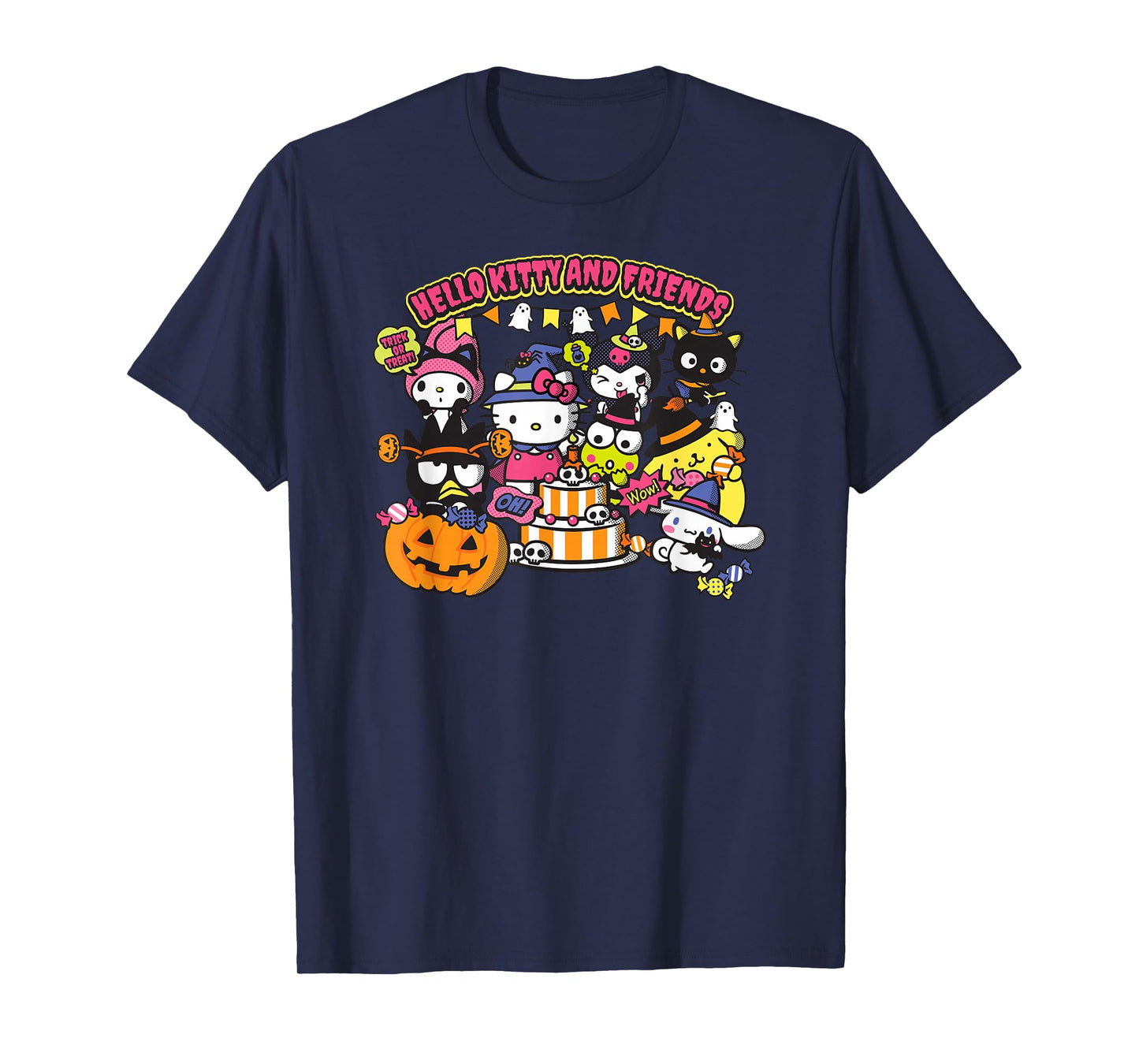 Hello Kitty and Friends Halloween Spooky Crew T-Shirt