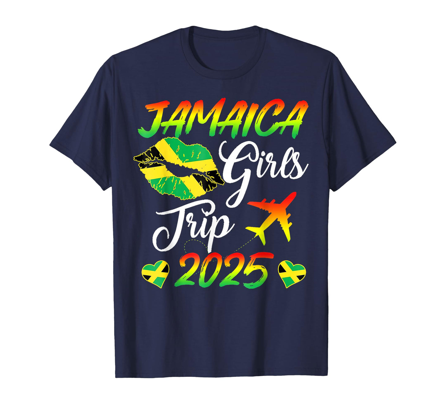 Jamaica Girls Trip 2025 Jamaica Summer Vacation Travel Girls T-Shirt