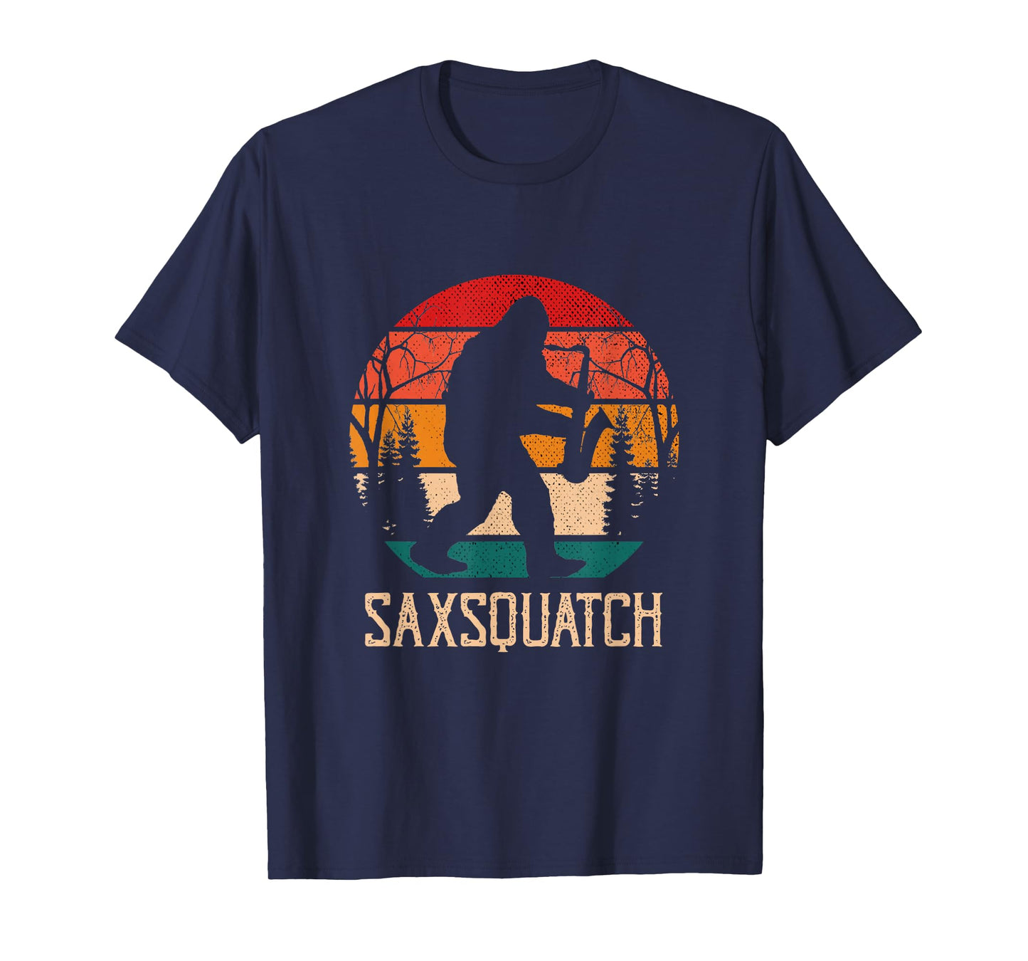 Saxsquatch Musical, Instrument, Music Saxophone T-Shirt