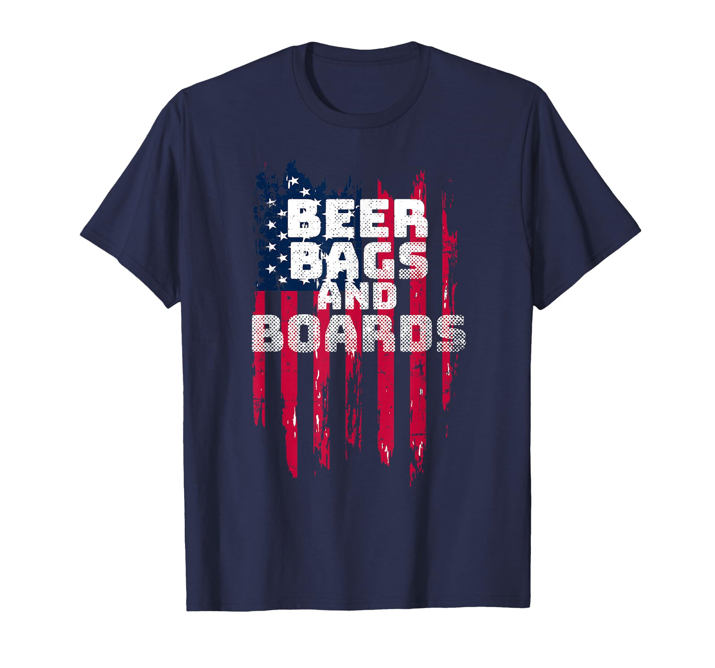 Cornhole T Shirt Beer Bags and Boards T-Shirt