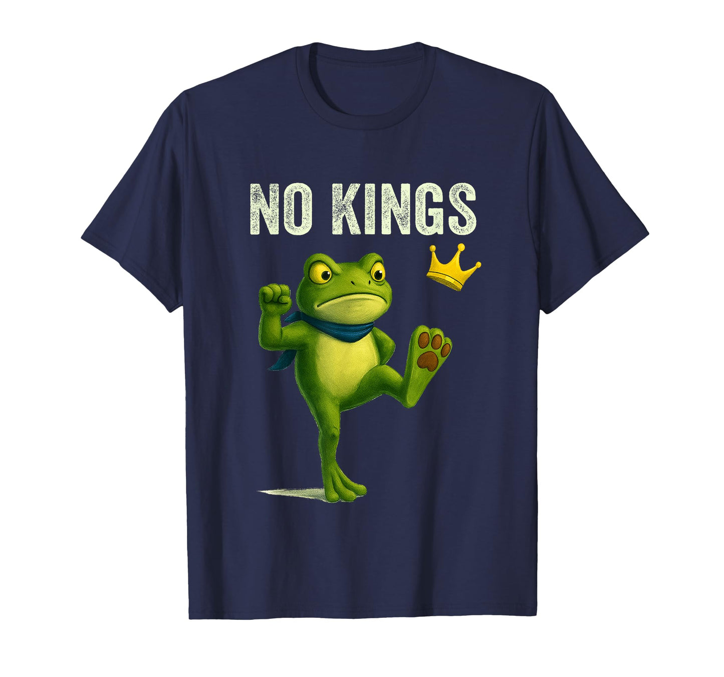 No Kings Portland Frog Resist Frog Protest T-Shirt