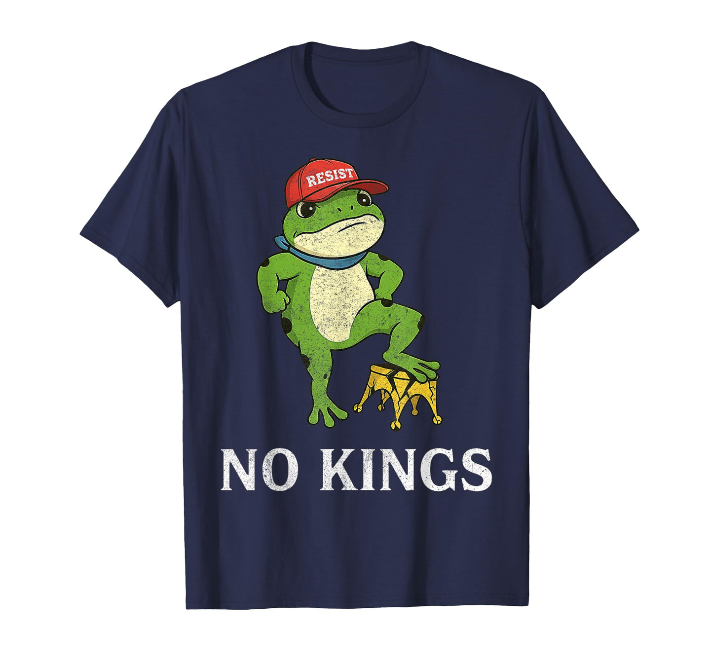 Freedom Portland Frog Resist No Kings T-Shirt