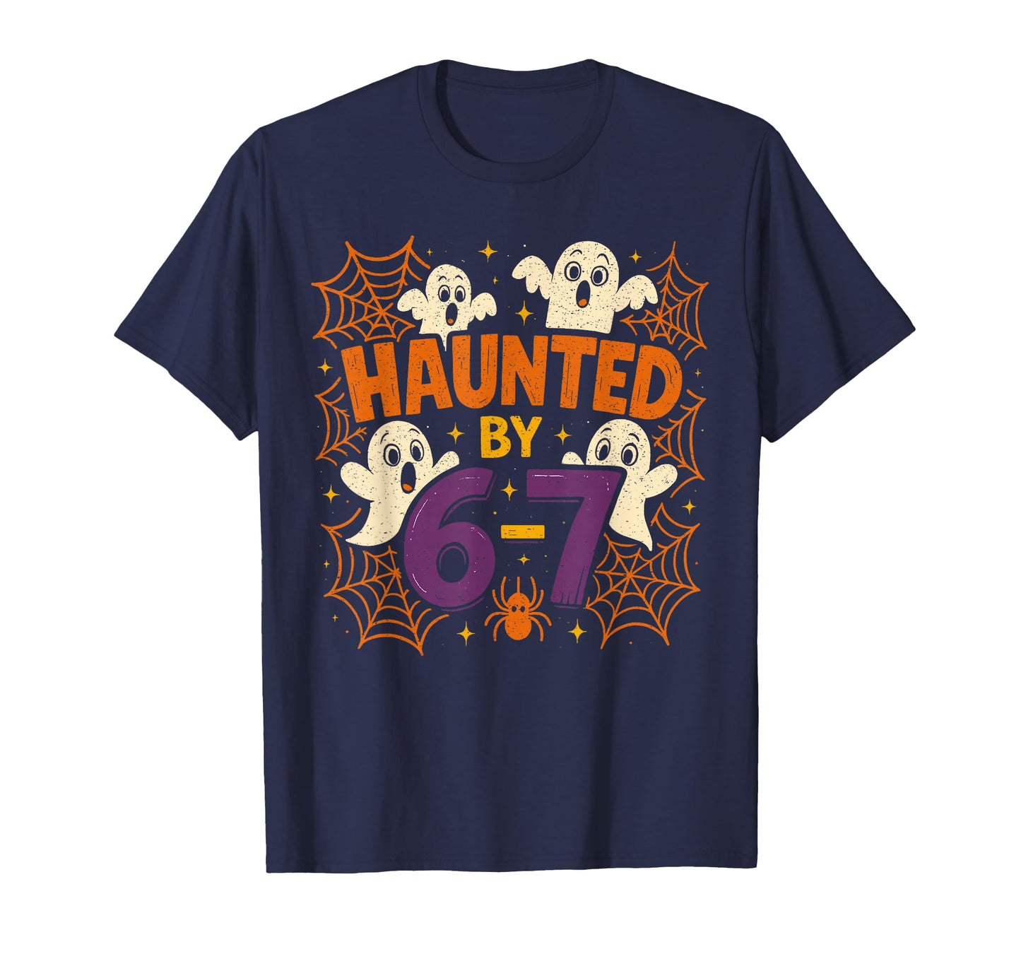 67 Meme Trendy Halloween Funny Six Seven Gen Alpha Teen Boys T-Shirt