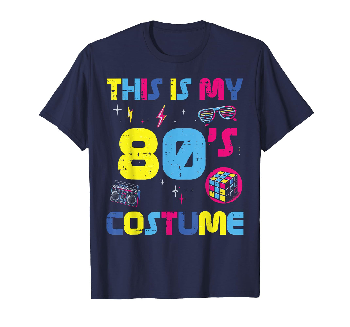 This is My 80s Costume Retro Men Women Kids T-Shirt