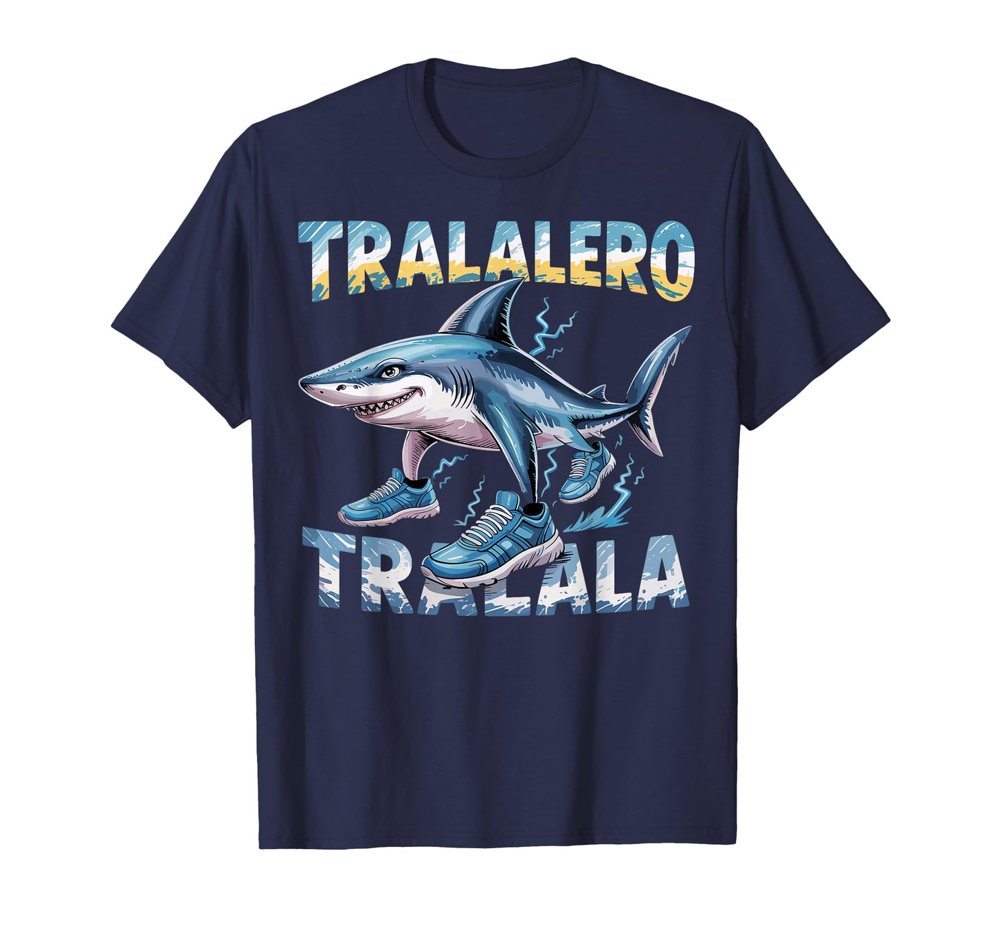 Tralalero Tralala Italian Brain Rot Italian Brainrot Meme T-Shirt