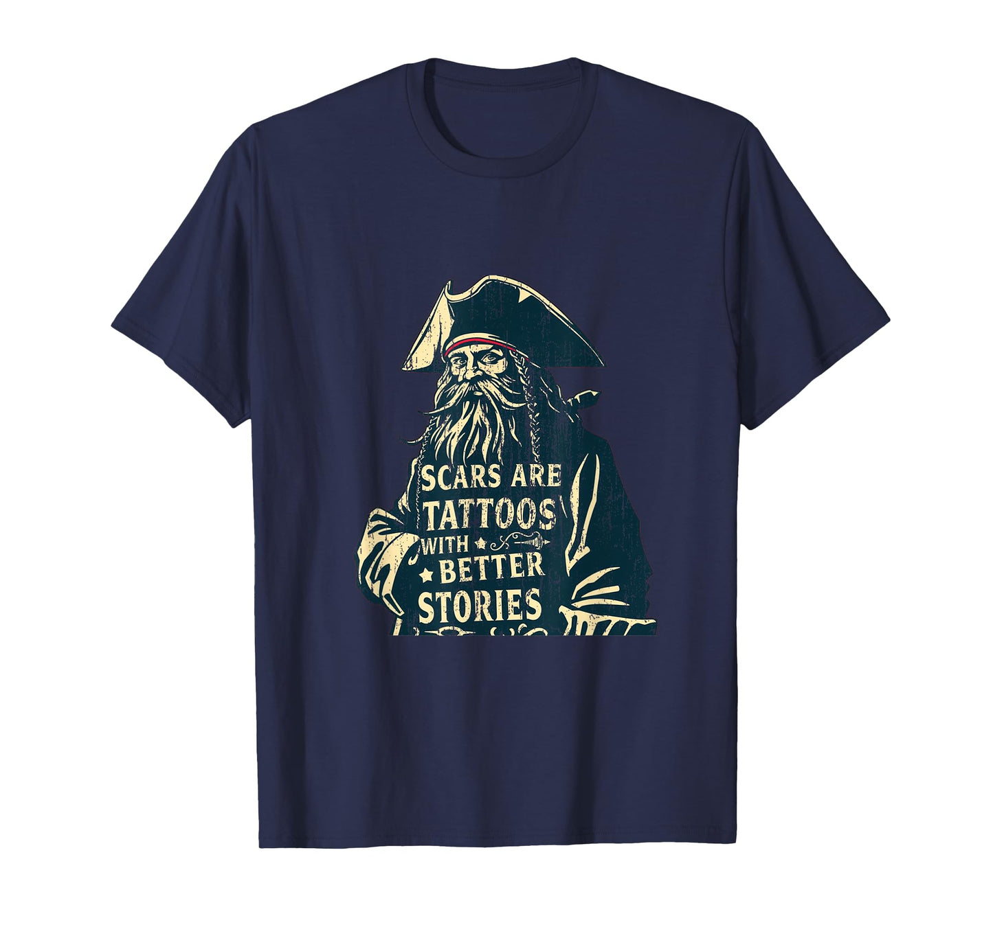 Scars are Tattoos with Better Stories Vintage T-Shirt
