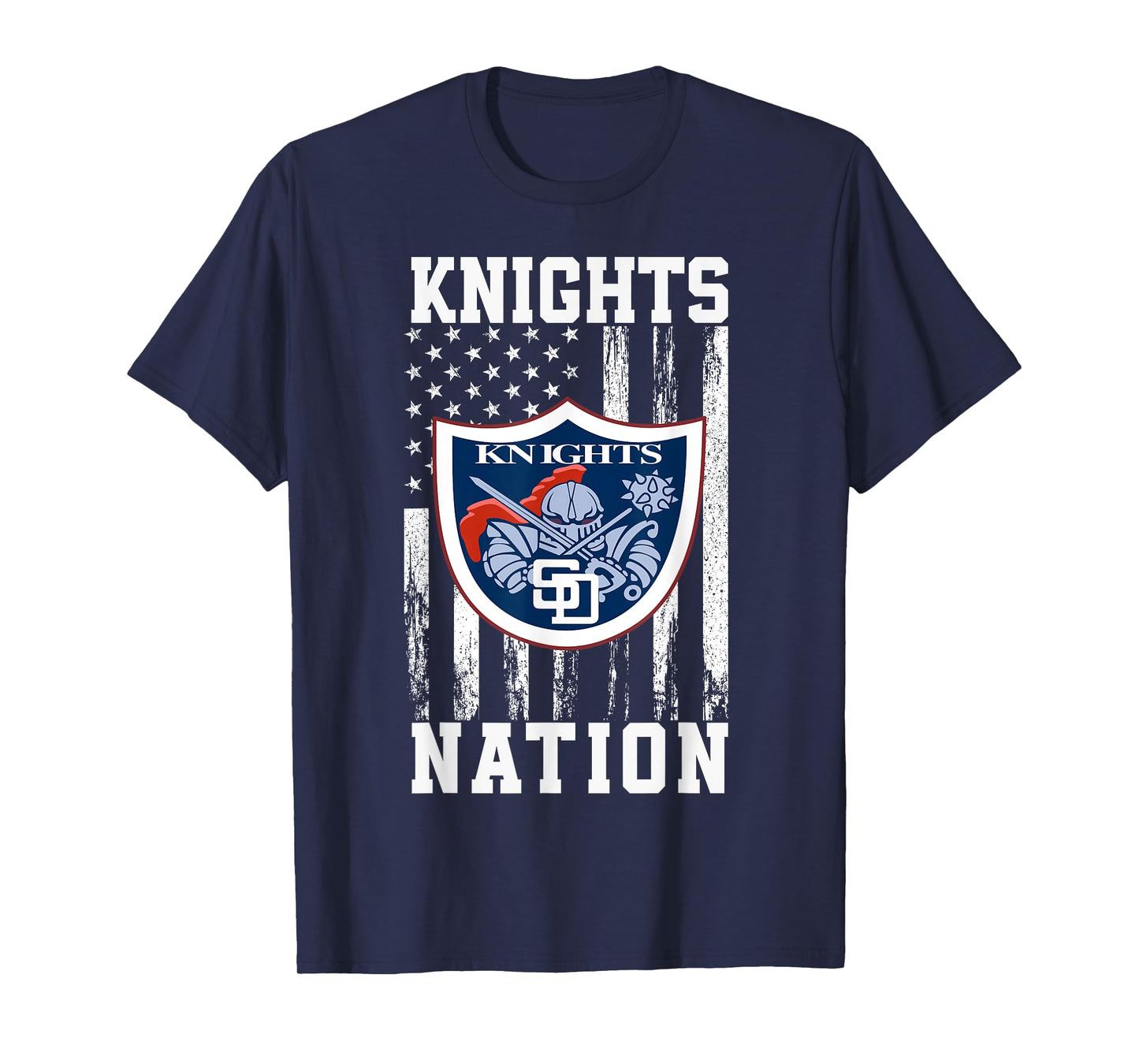 South Dearborn Knights Logo Nation HS T-Shirt