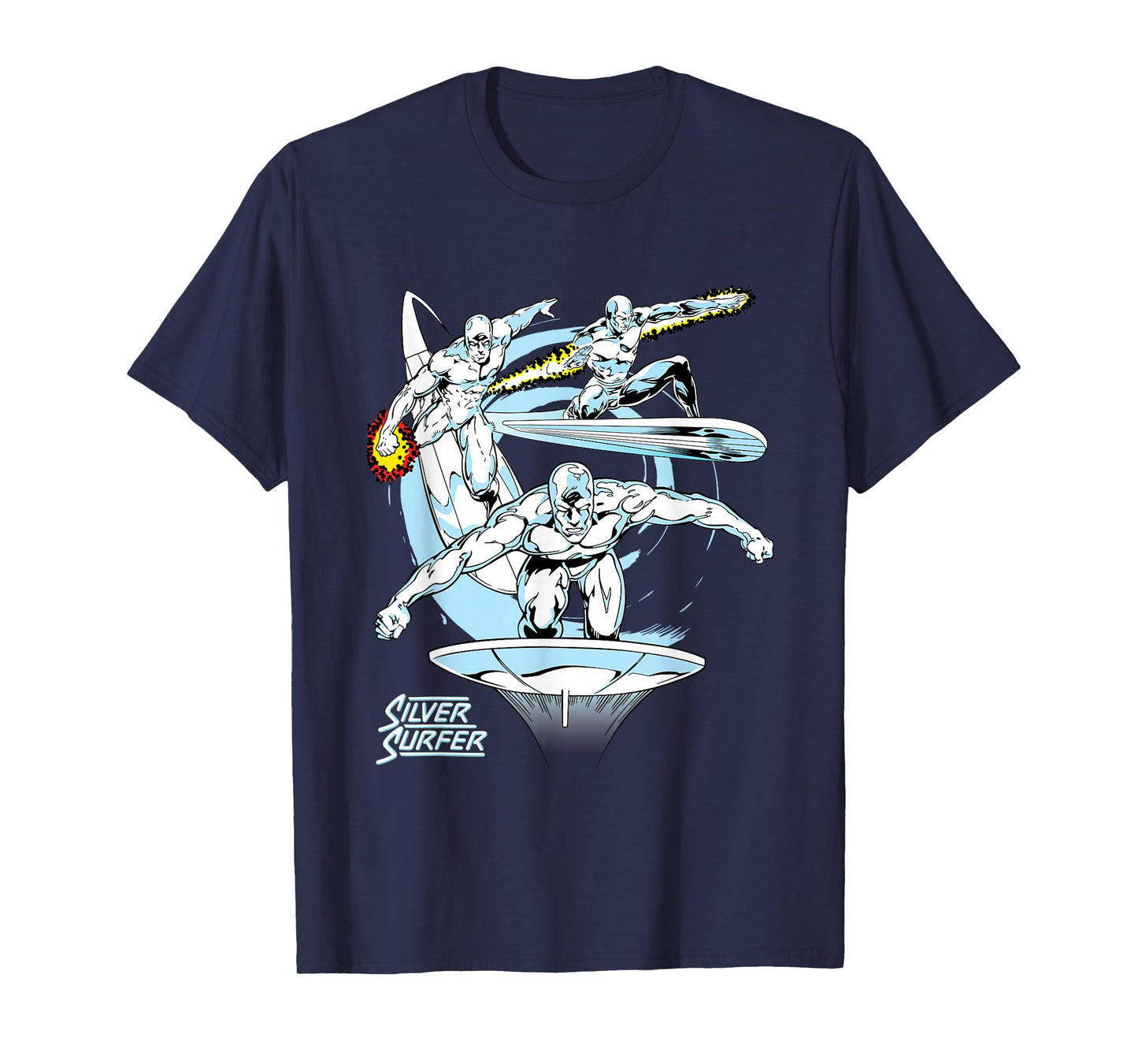 Marvel Comics The Fantastic Four Vintage Silver Surfer T-Shirt