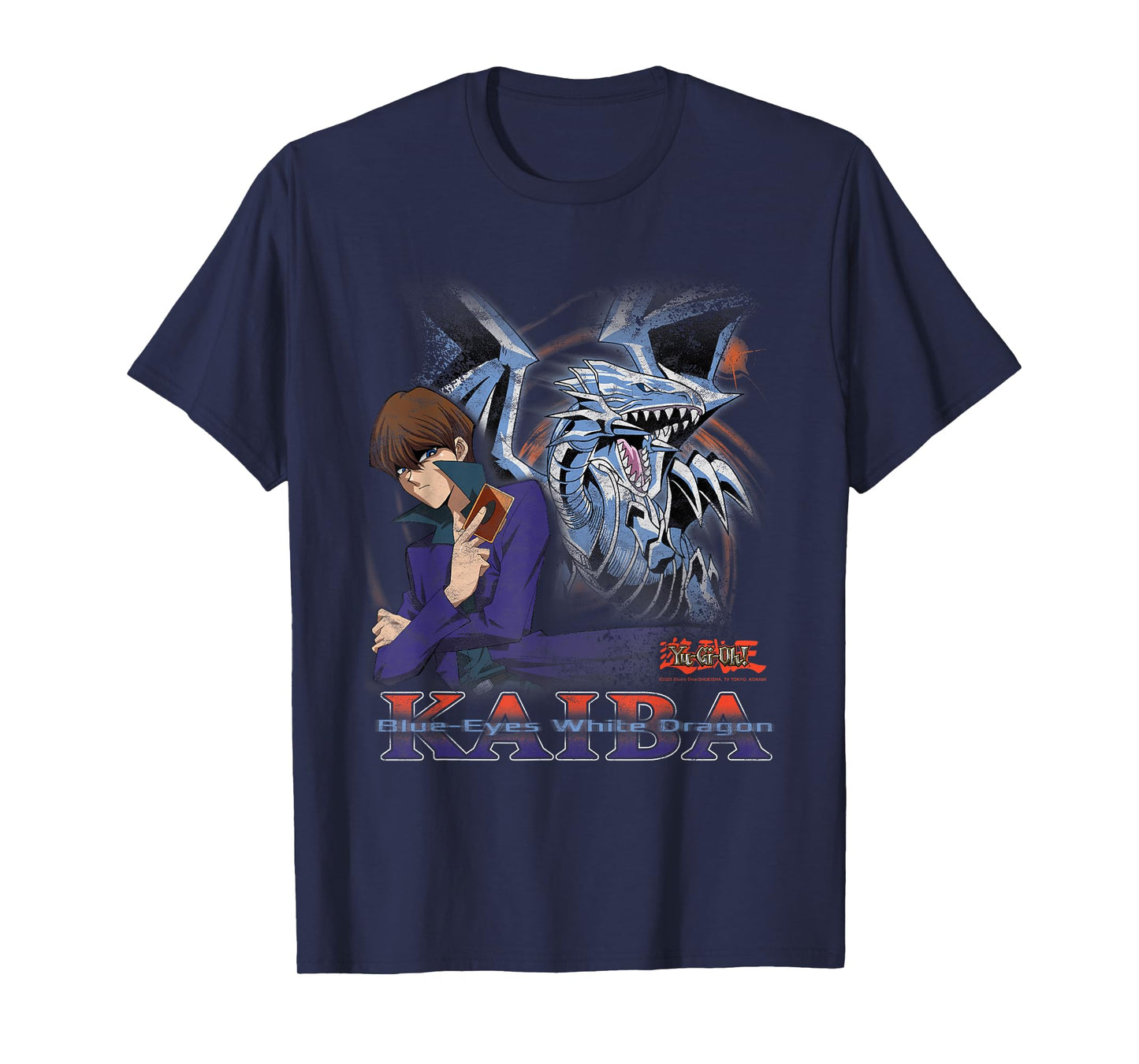 Yu-Gi-Oh! Duel Monsters Kaiba Blue-Eyes White Dragon Anime T-Shirt