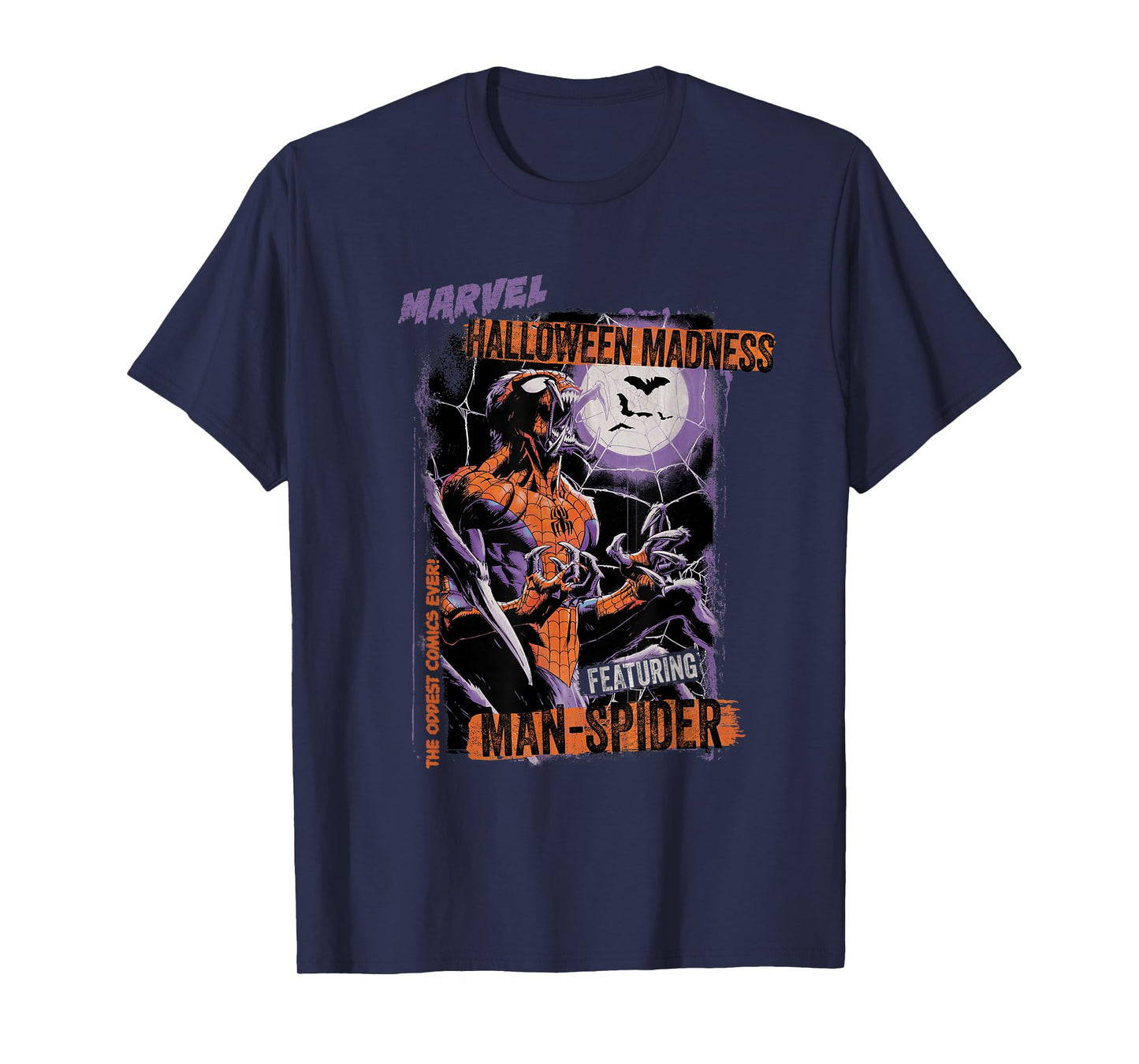 Marvel Spider-Man Halloween Madness Featuring Man-Spider T-Shirt
