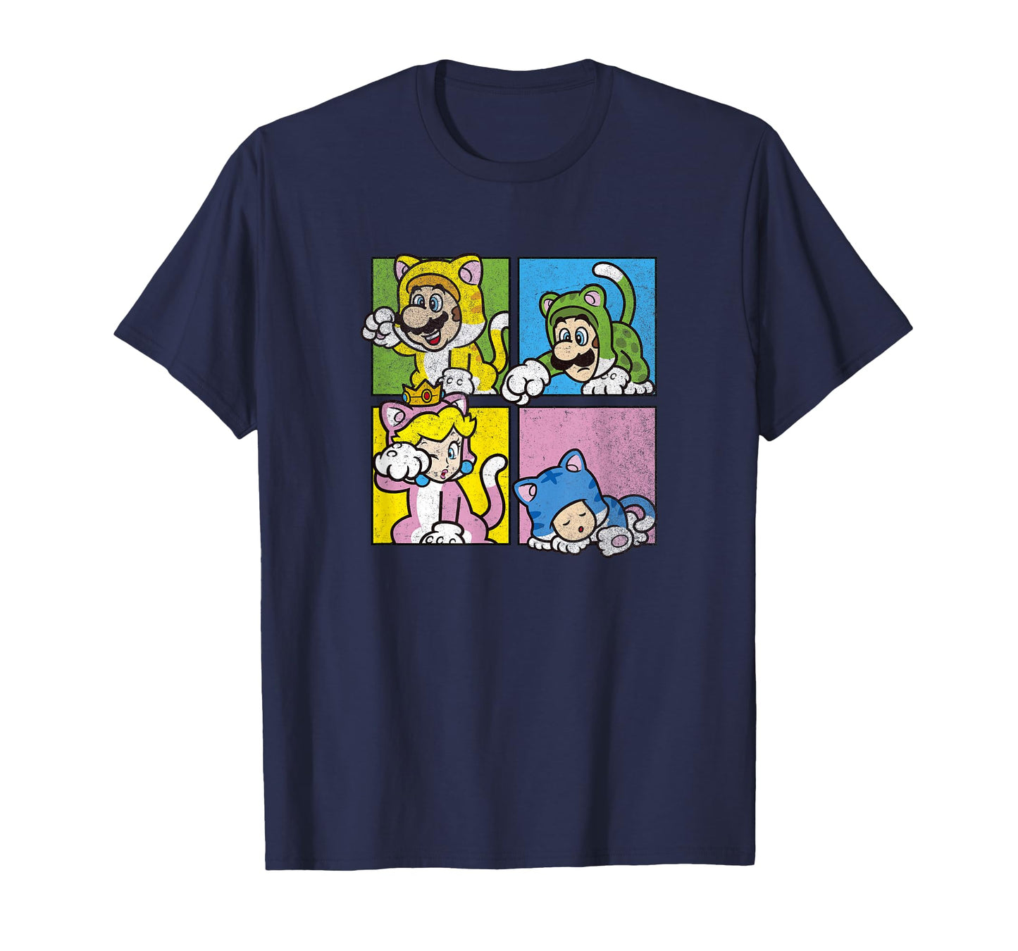 Super Mario 3D World Bowser's Fury Cat Costume Box Ups T-Shirt