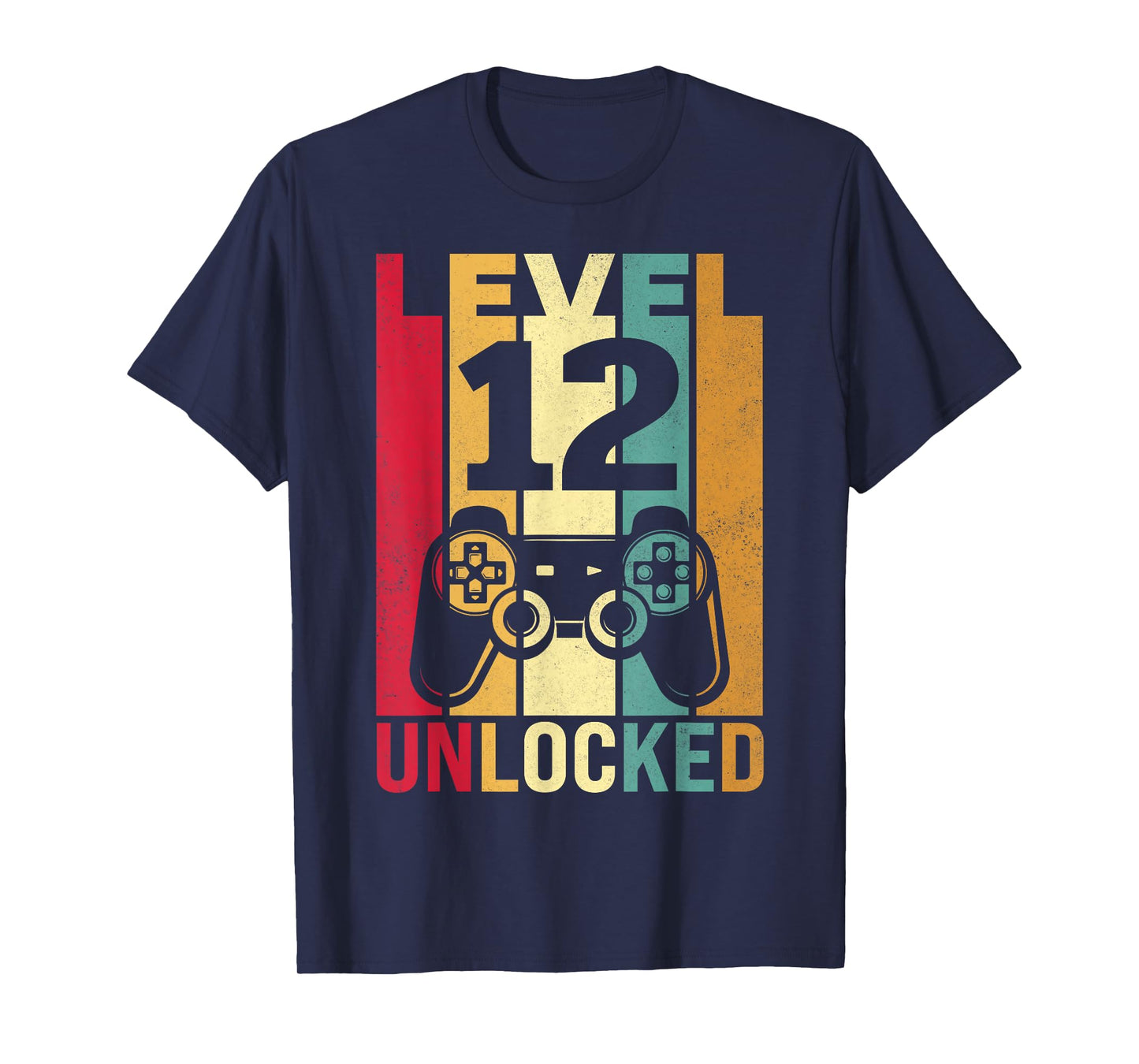 12yr 12 Birthday Boy Son Funny Gamer 12th Years Old Birthday T-Shirt
