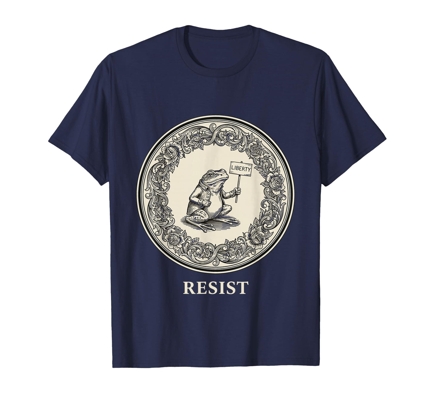Portland Resist Frog Protest No Kings Day T-Shirt