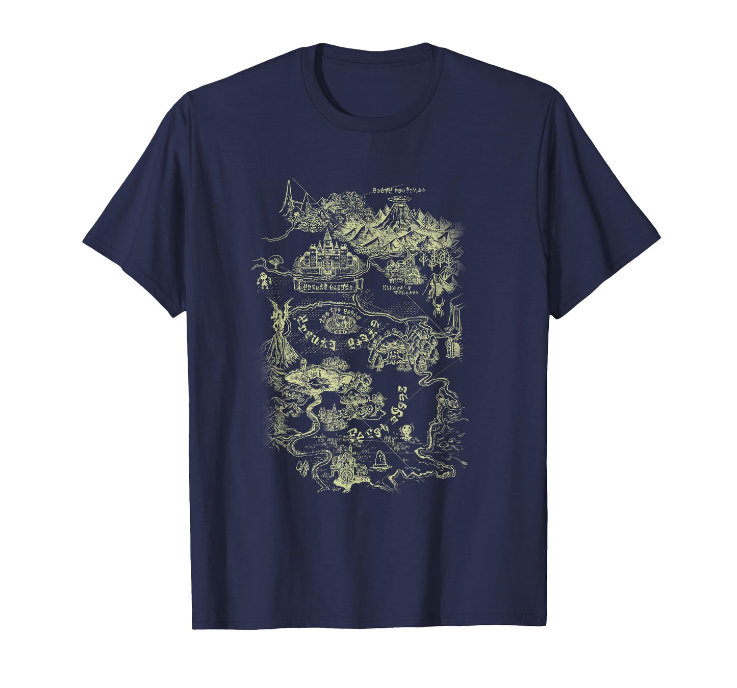 The Legend of Zelda Hyrule Map T-Shirt