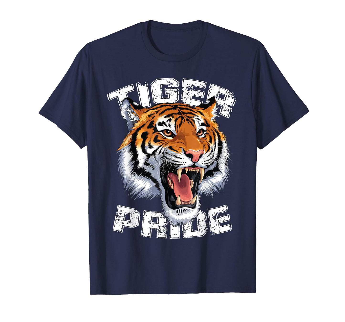 Tiger Pride Raor Retro Tiger School Sports Team T-Shirt