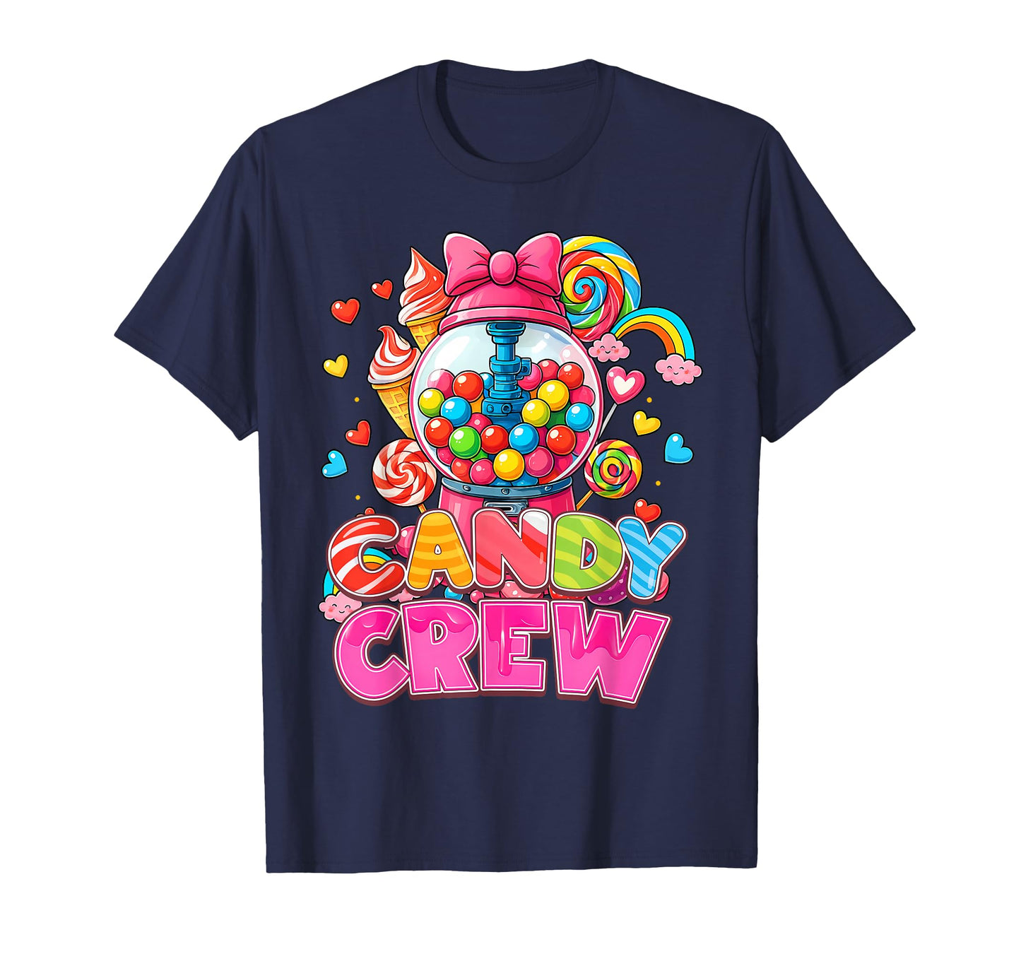 Candy Crew Candy Costume Women Candy Land Kids Sweetie T-Shirt