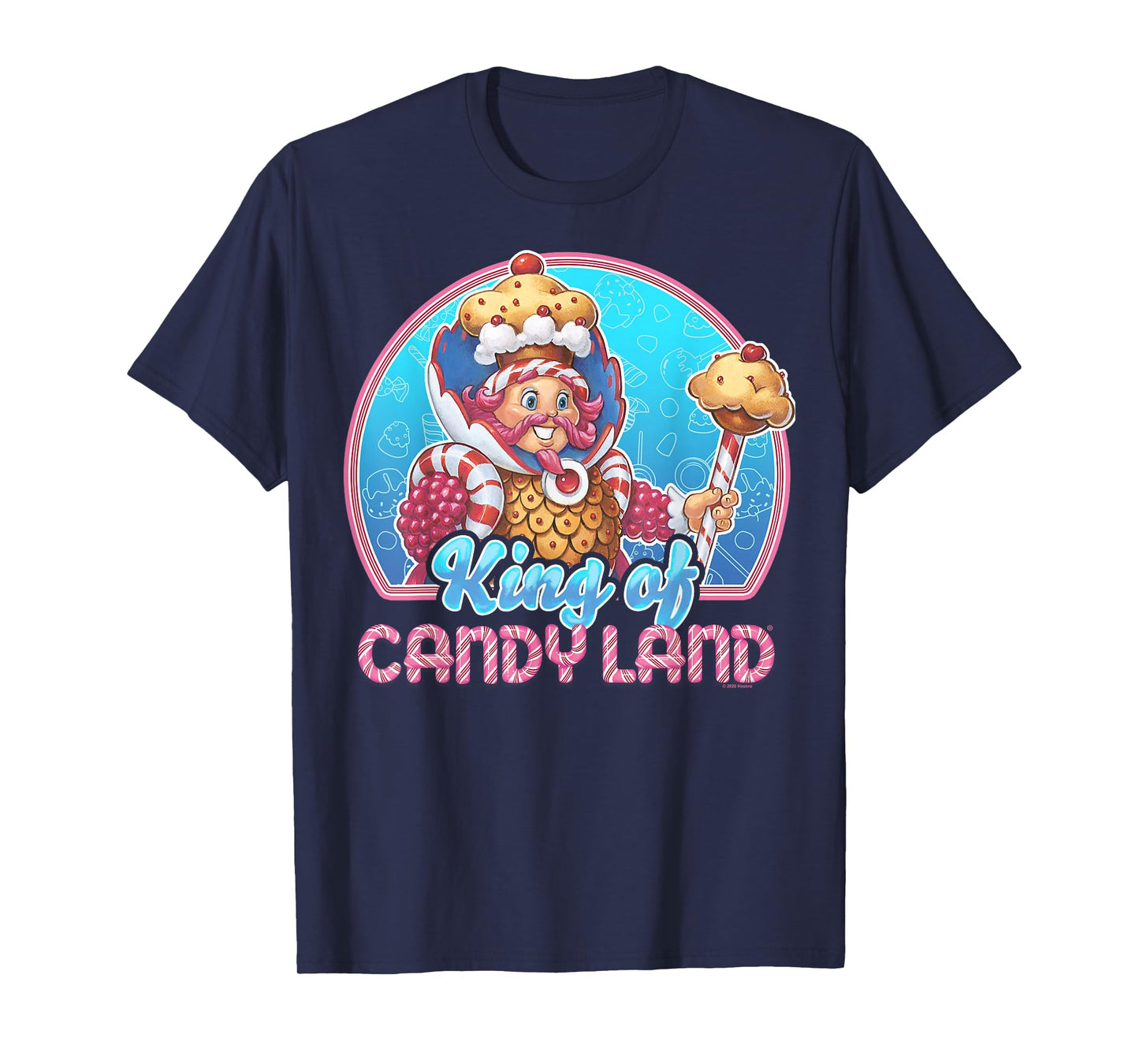 Candy Land King Of Candy Land Portrait T-Shirt