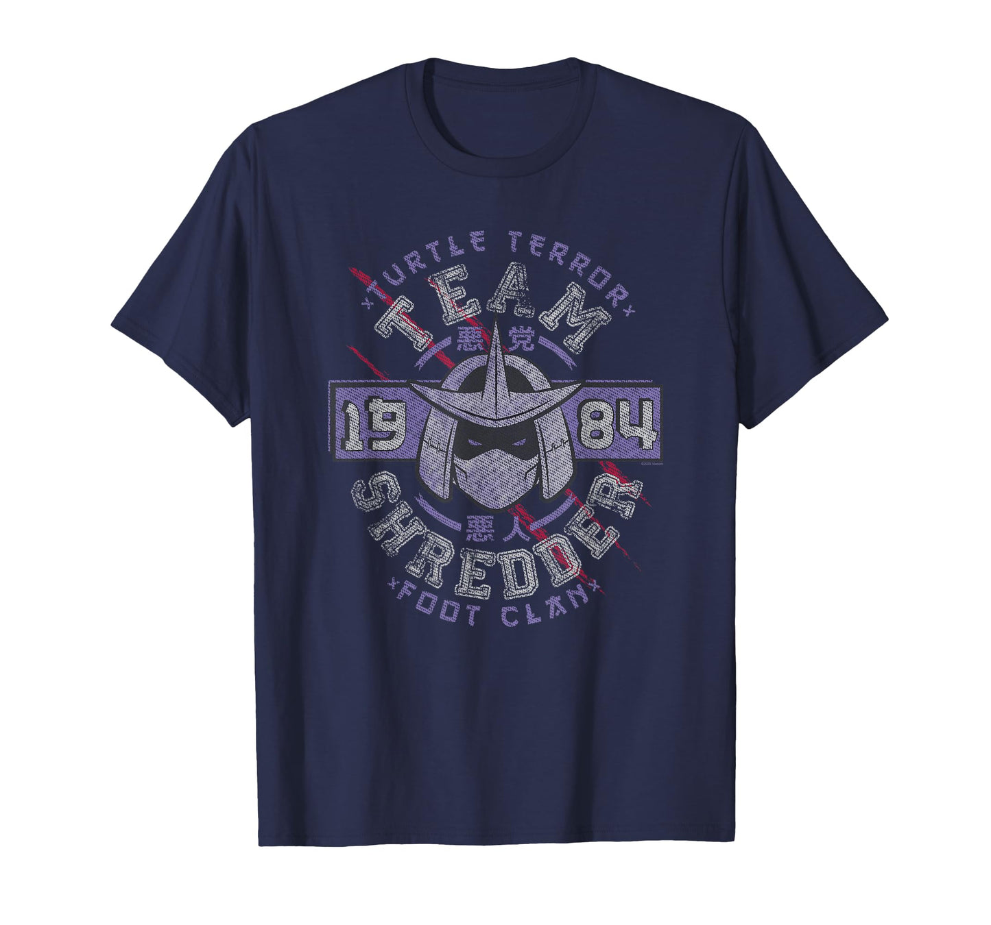 Teenage Mutant Ninja Turtles Team Shredder Foot Clan Cartoon T-Shirt
