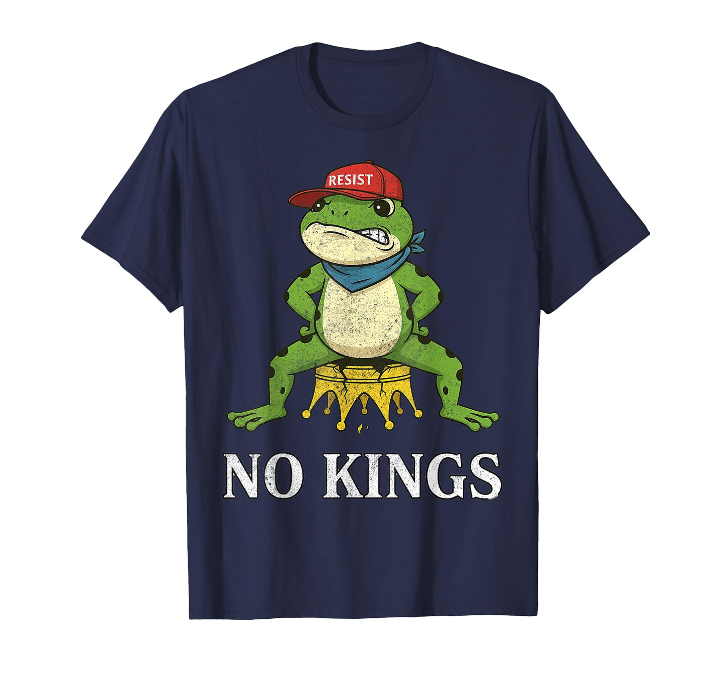 Freedom Portland Frog Resist No Kings T-Shirt